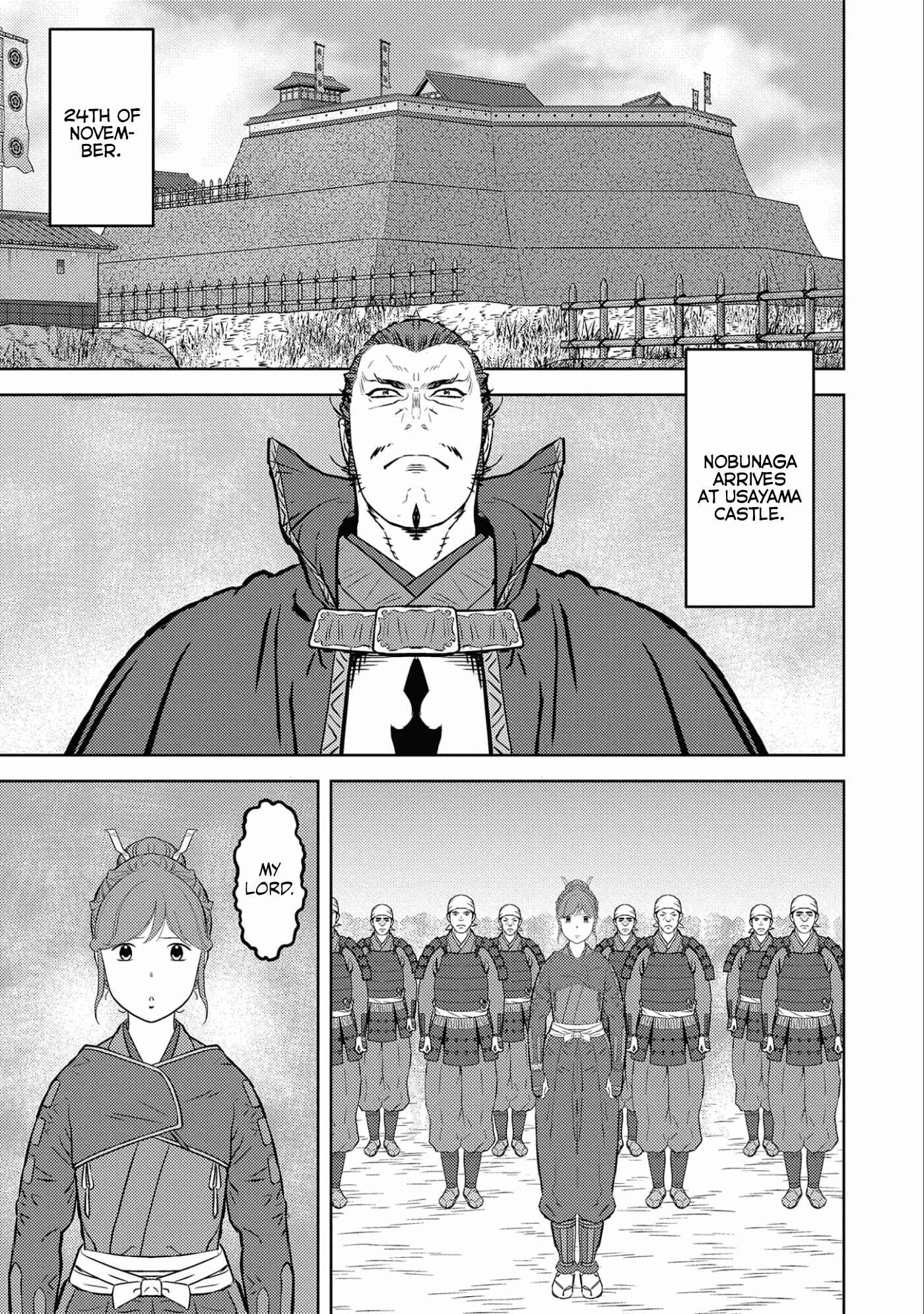 Sengoku Komachi Kuroutan Chapter 52 - Page 8
