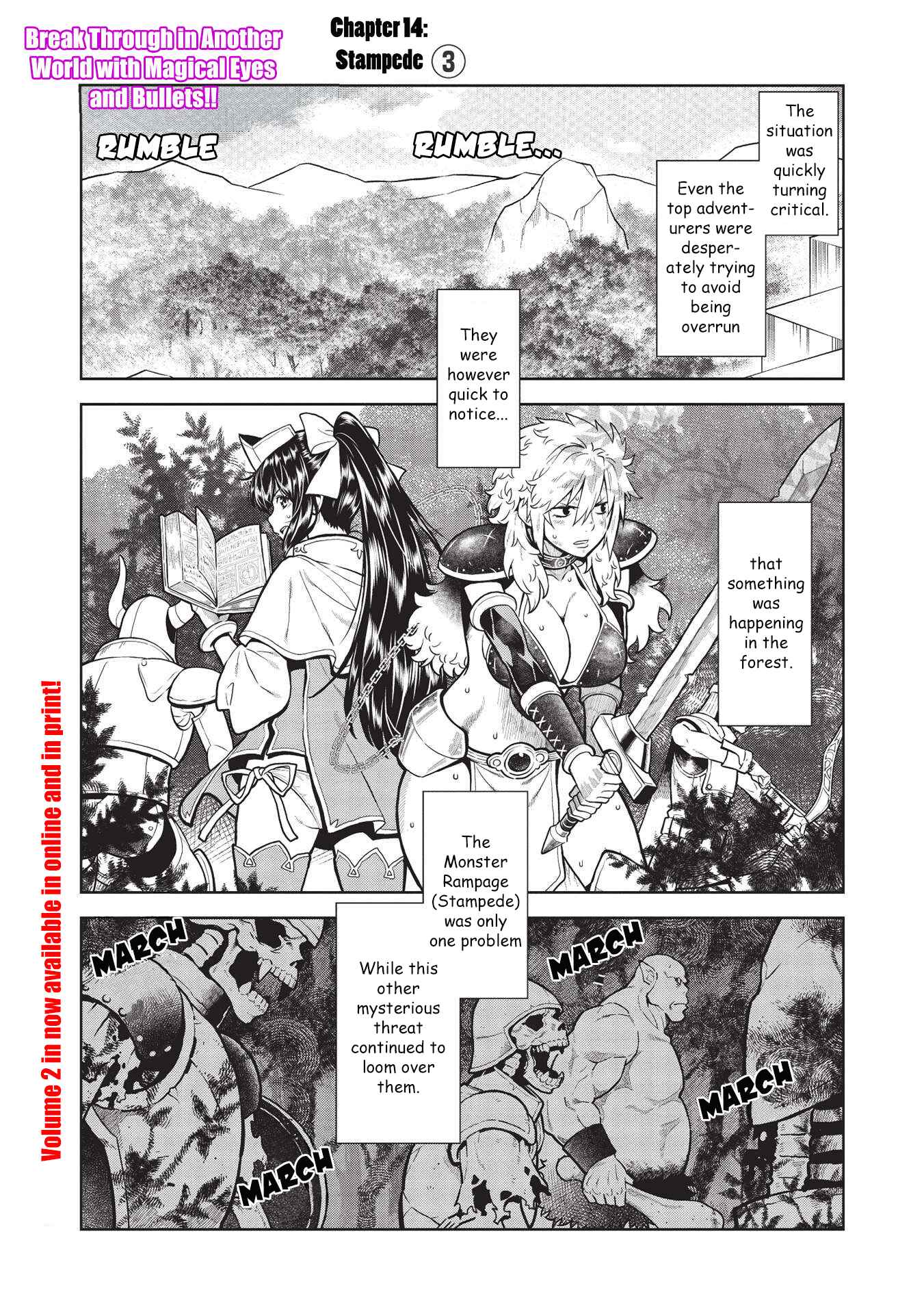 Magan to Dangan wo Tsukatte Isekai wo Buchinuku! Chapter 14.3 - Page 2