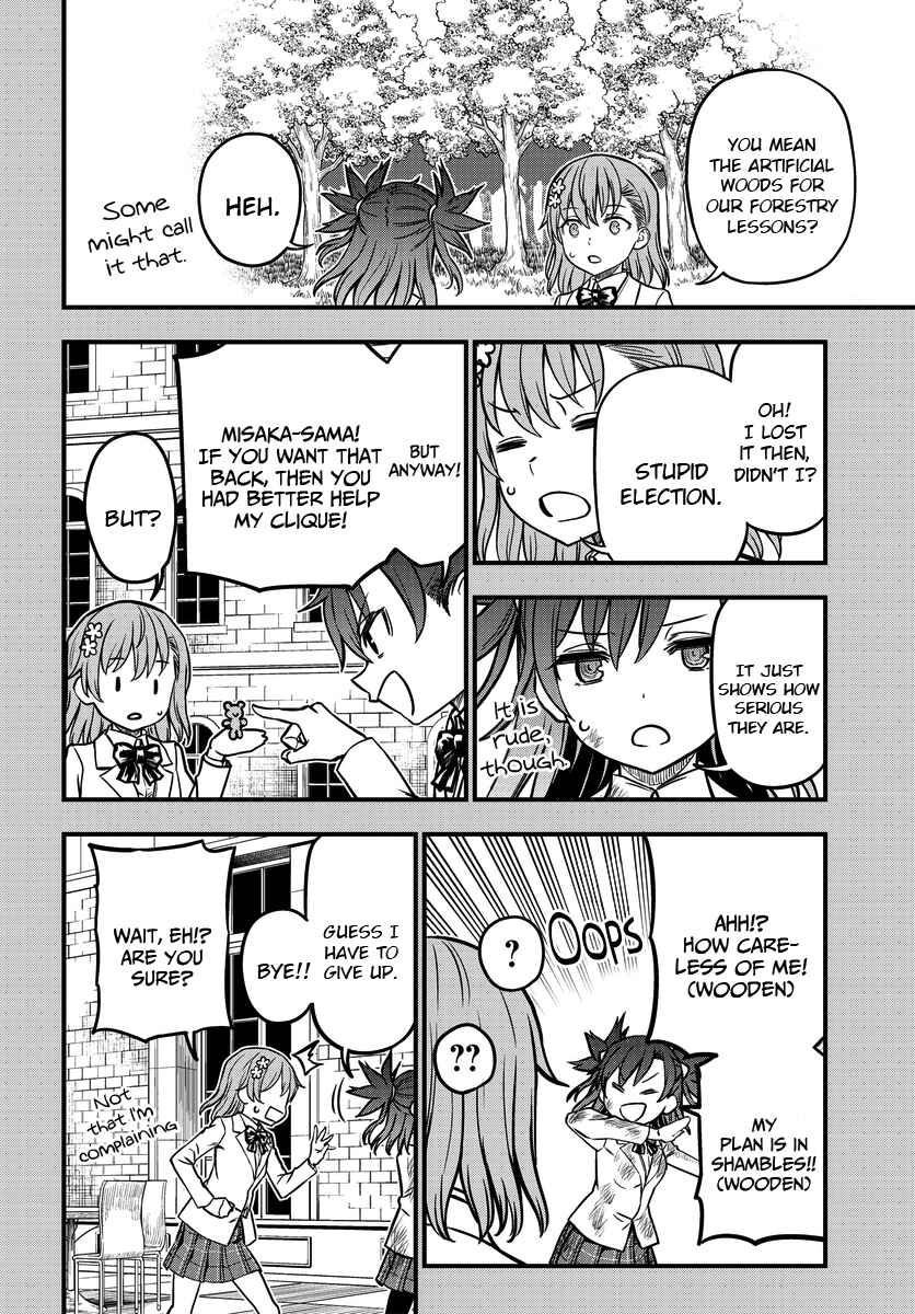 Toaru Majutsu no Index Gaiden - Toaru Kagaku no Mental Out Chapter 6 - Page 14