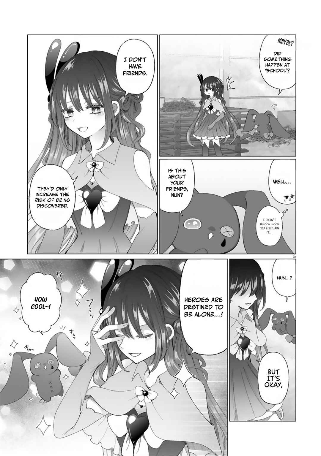 Mahou Shoujo ni Yasashii Gal Chapter 1 - Page 7