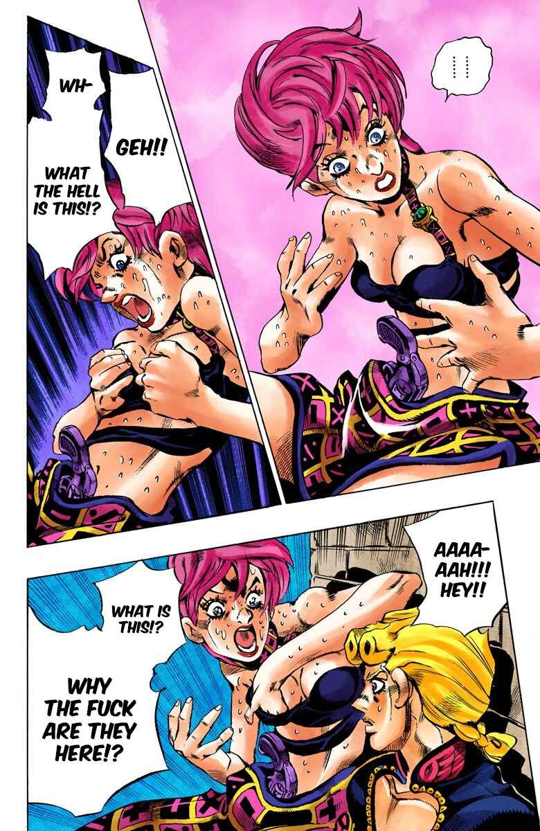 JoJo no Kimyou na Bouken: Part 5 - Ougon no Kaze Color-ban Chapter 133 - Page 15