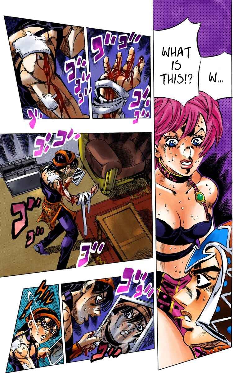 JoJo no Kimyou na Bouken: Part 5 - Ougon no Kaze Color-ban Chapter 133 - Page 18