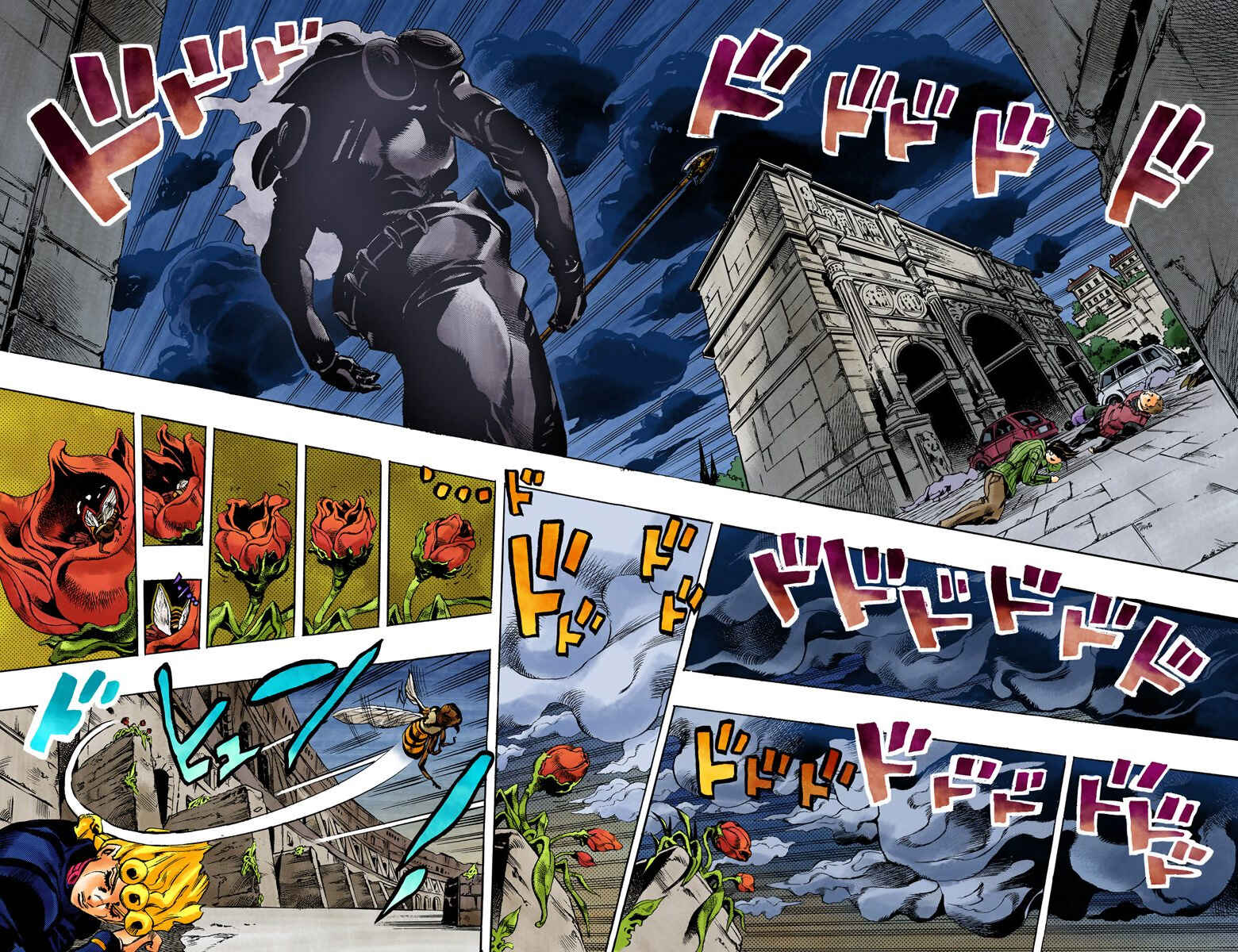 JoJo no Kimyou na Bouken: Part 5 - Ougon no Kaze Color-ban Chapter 133 - Page 6