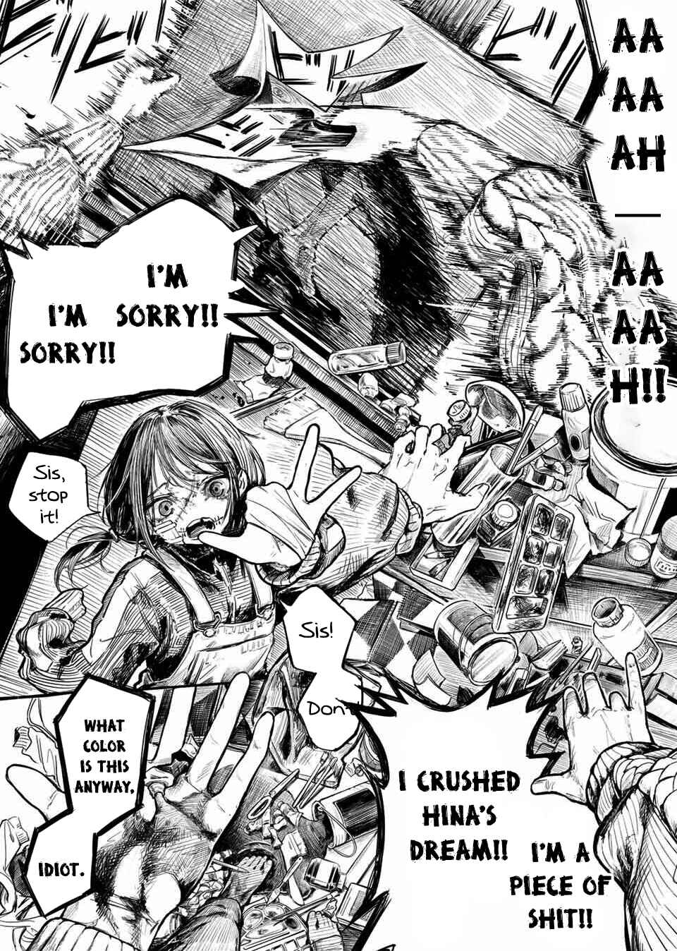 Monokuro no Sekai kara, Ai wo Komete. Chapter ? - Page 13