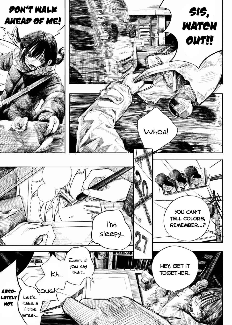 Monokuro no Sekai kara, Ai wo Komete. Chapter ? - Page 24