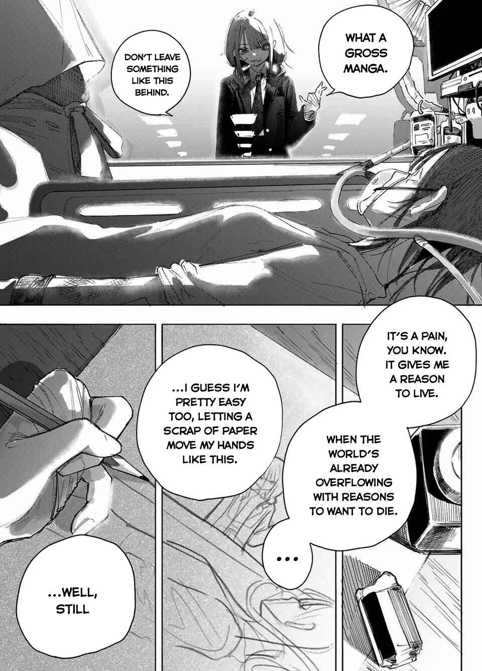 Monokuro no Sekai kara, Ai wo Komete. Chapter ? - Page 46