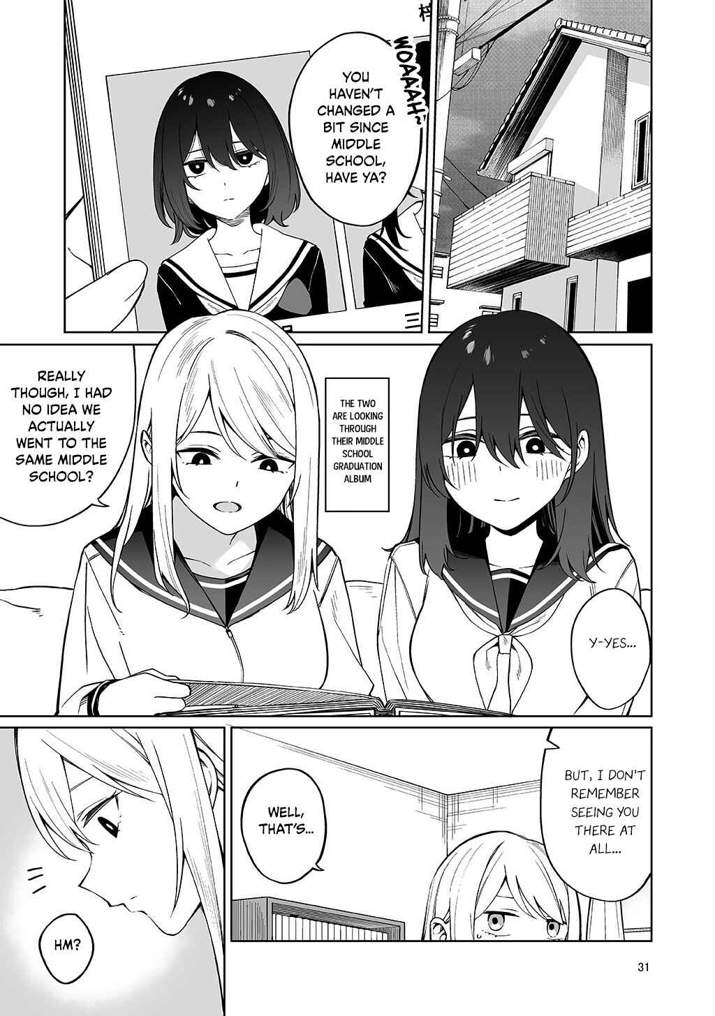 1 Ii ne de Skirt ga 0.1mm Mijikaku Naru Class no Jimi na Onnanoko —Gojitsudan-hen— Chapter 10 - Page 1