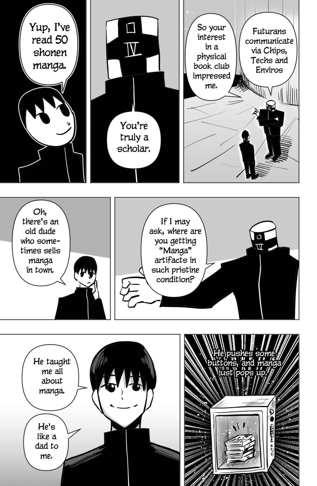 TEKNO: Sci-Fi Shonen Manga! Chapter 17 - Page 9