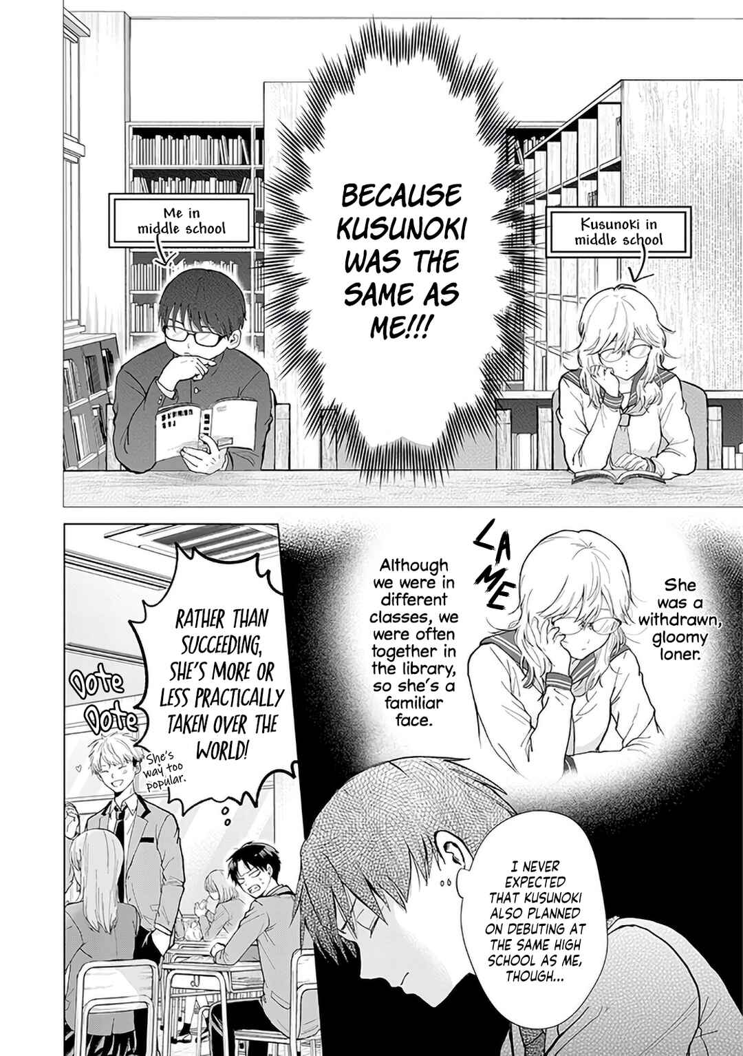 Kusunoki-san wa Koukou Debut ni Shippai Shite Iru Chapter 1 - Page 6