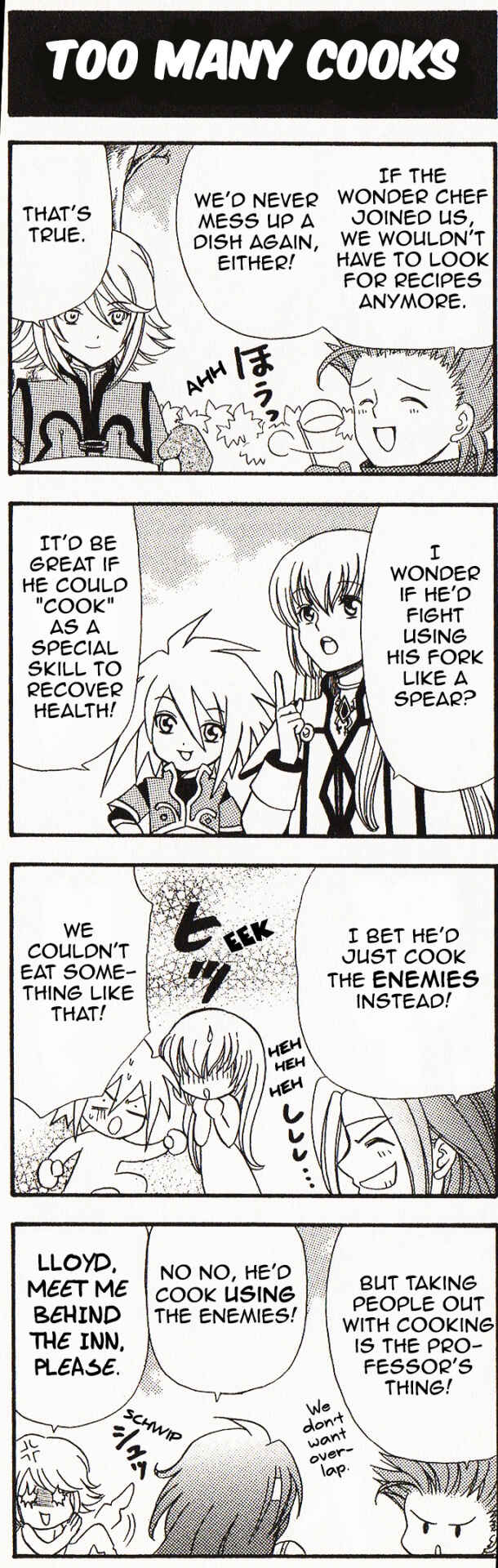 Tales of Symphonia 4koma Kings Chapter 51 - Page 1