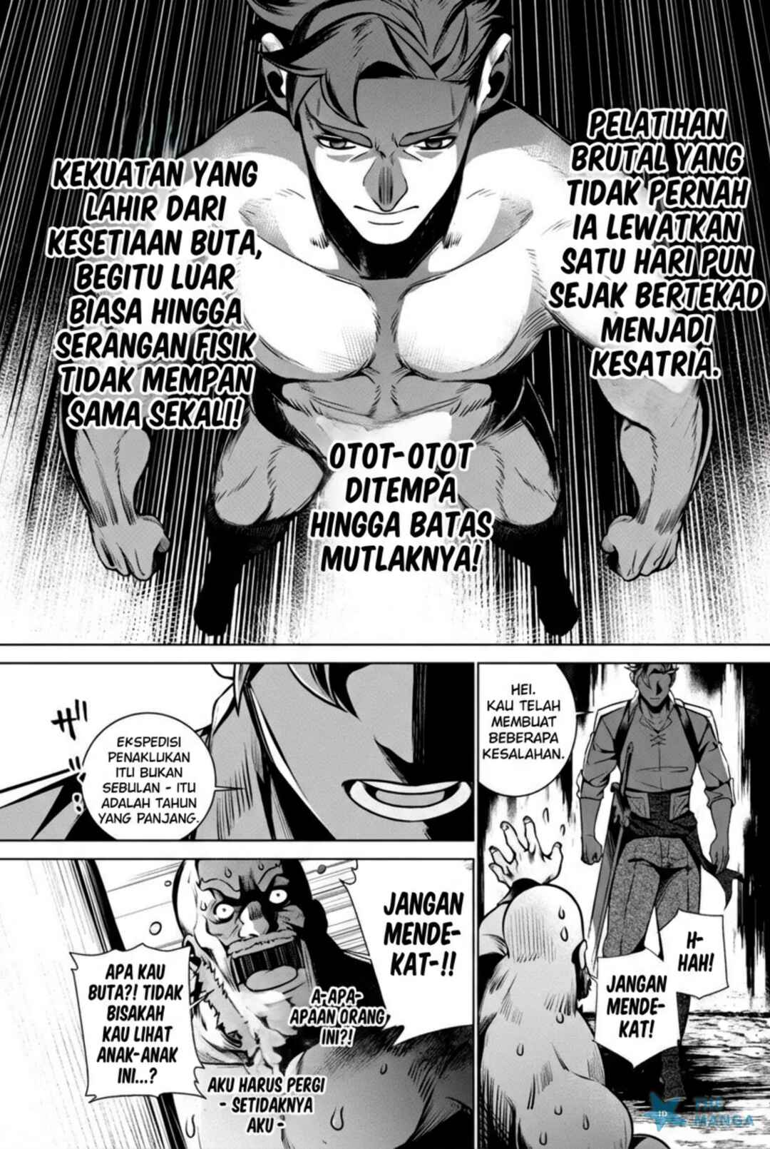 Netorare Tsuihousareta Saikyou Kishi Danchou no Ossan, Katainaka de Eiyuu ni Matsuriagerareru Chapter 3 - Page 30