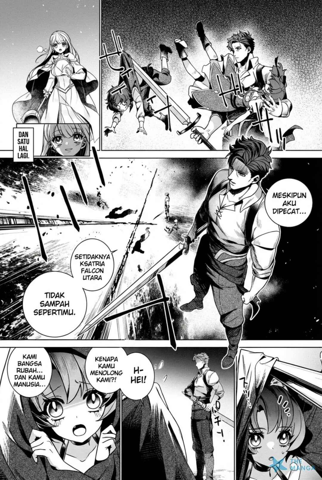 Netorare Tsuihousareta Saikyou Kishi Danchou no Ossan, Katainaka de Eiyuu ni Matsuriagerareru Chapter 3 - Page 33