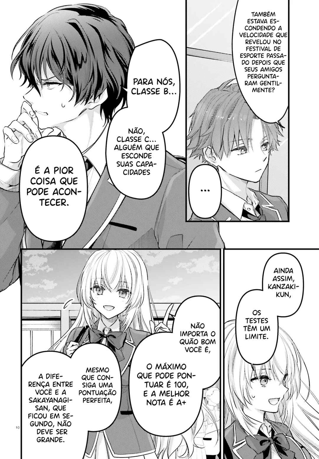 Youkoso Jitsuryoku Shijou Shugi no Kyoushitsu e 2-nensei-hen 2nd Stage Chapter 4 - Page 10