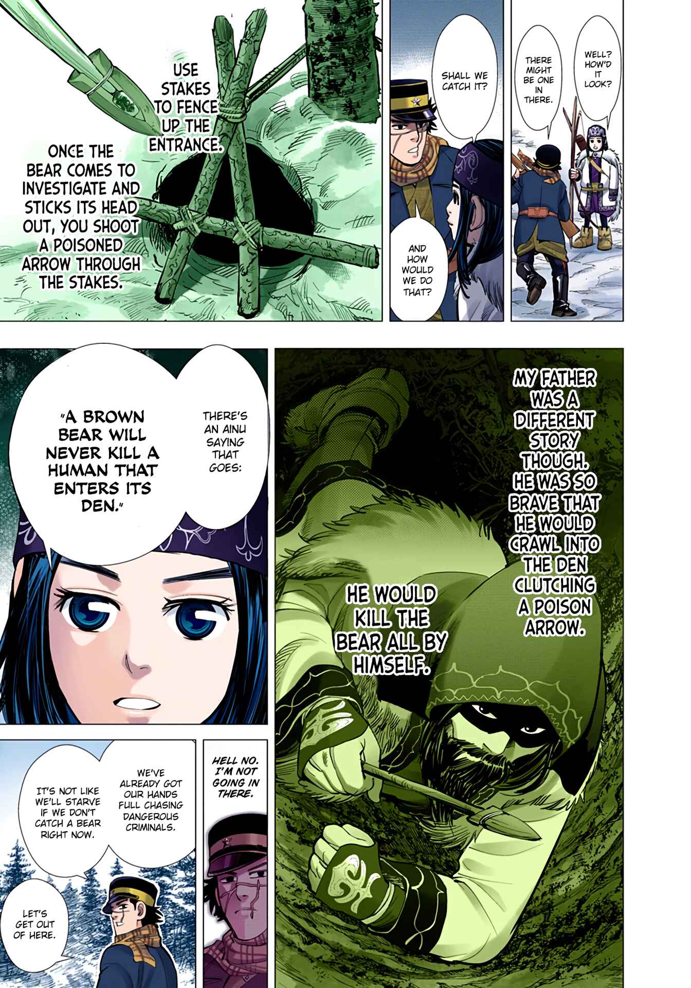 Golden Kamuy (Official Colored) Chapter 8 - Page 14
