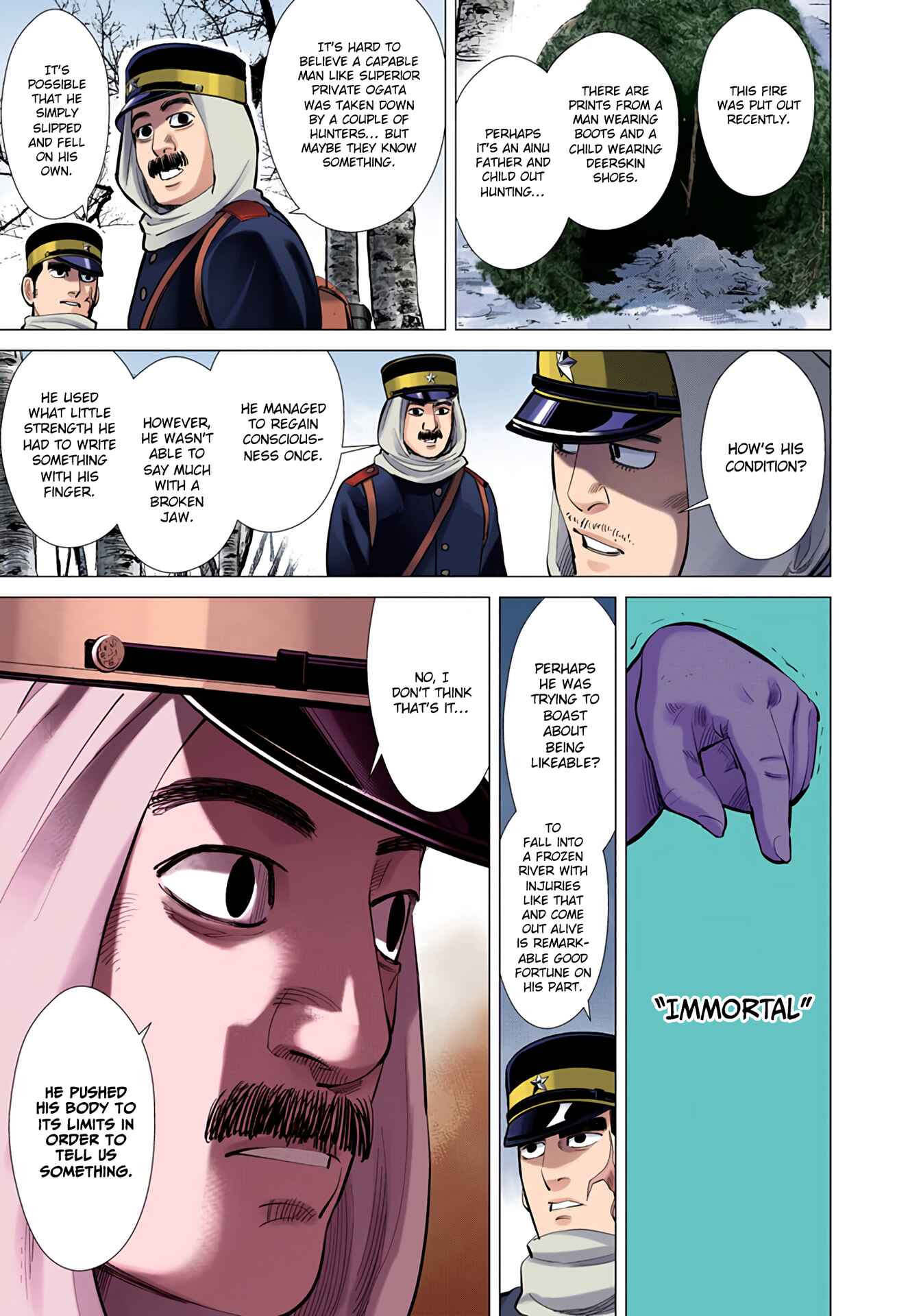 Golden Kamuy (Official Colored) Chapter 8 - Page 16