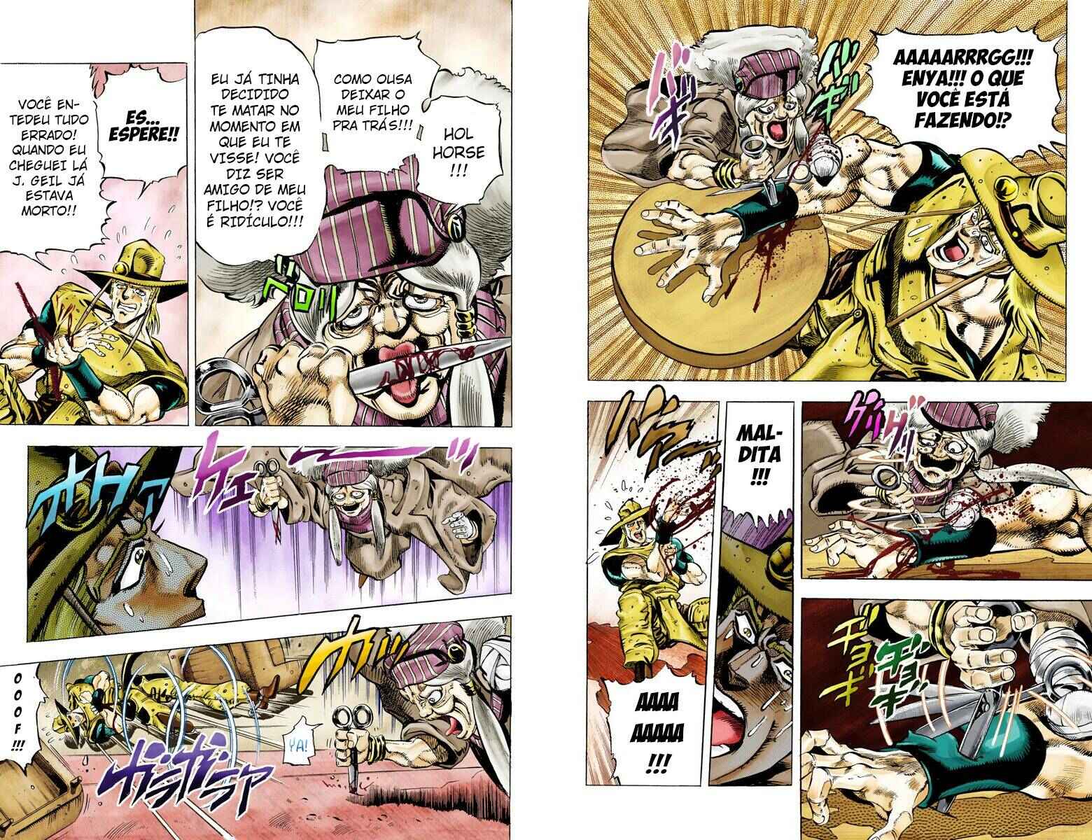 JoJo no Kimyou na Bouken: Part 3 - Stardust Crusaders Color-ban Chapter 43 - Page 7