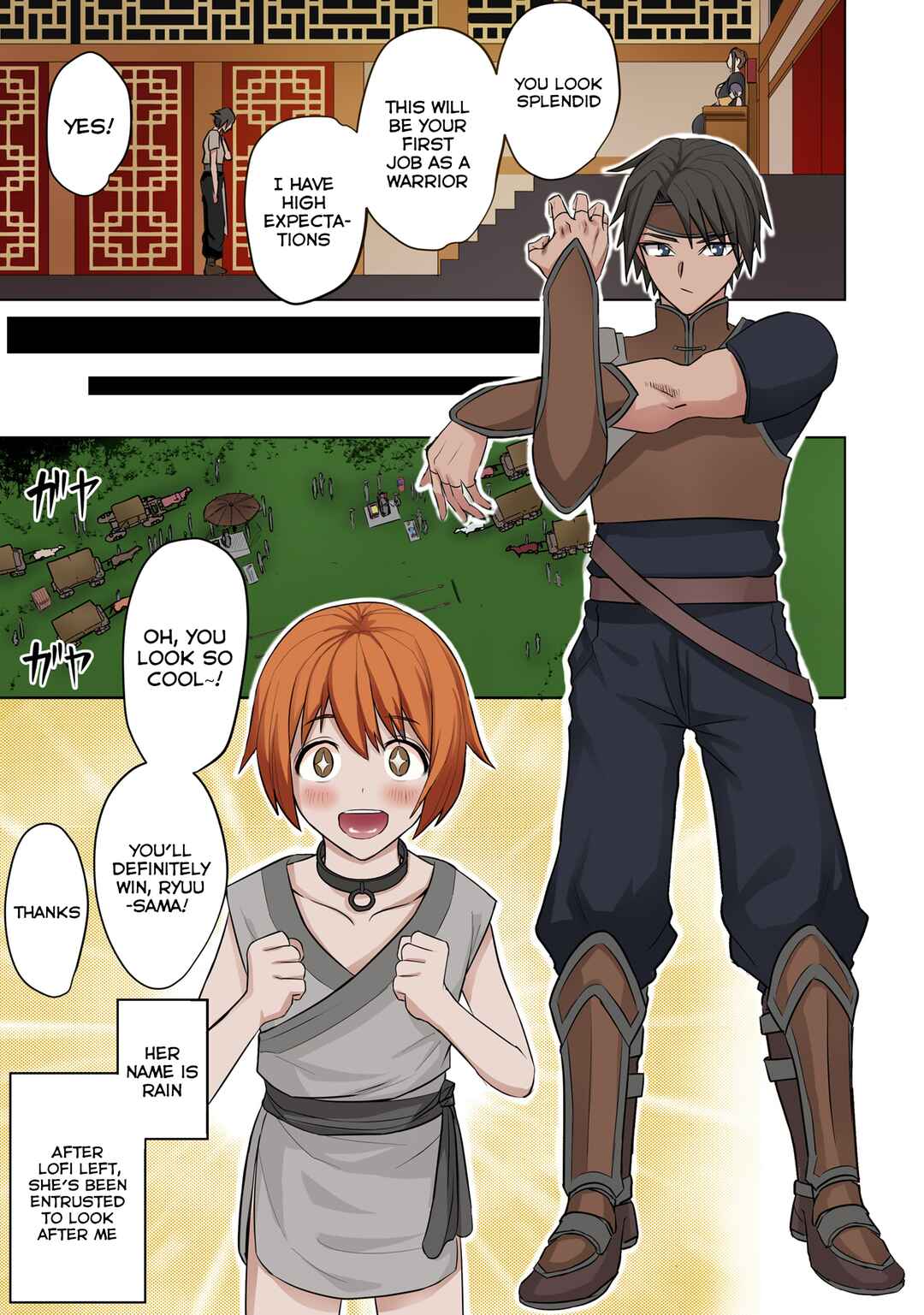 Dorei Senshi no Isekai Taneuma Seikatsu ~Mahou mo Bujutsu mo Saikyou Dashi Harem made!?~ Chapter 2 - Page 5