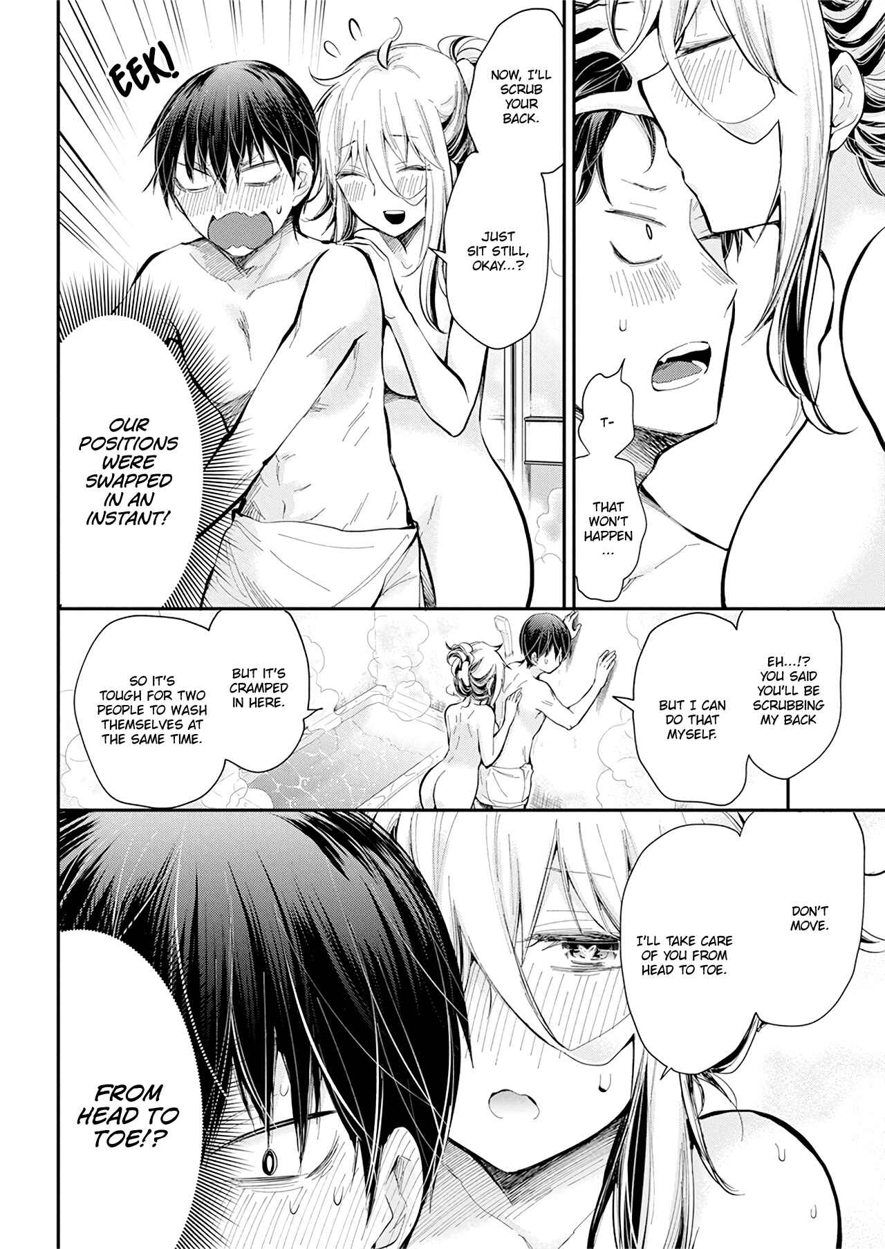 Shingeki no Eroko-san: Hen na Oneesan wa Danshi Kousei to Nakayoku Naritai Chapter 20 - Page 9