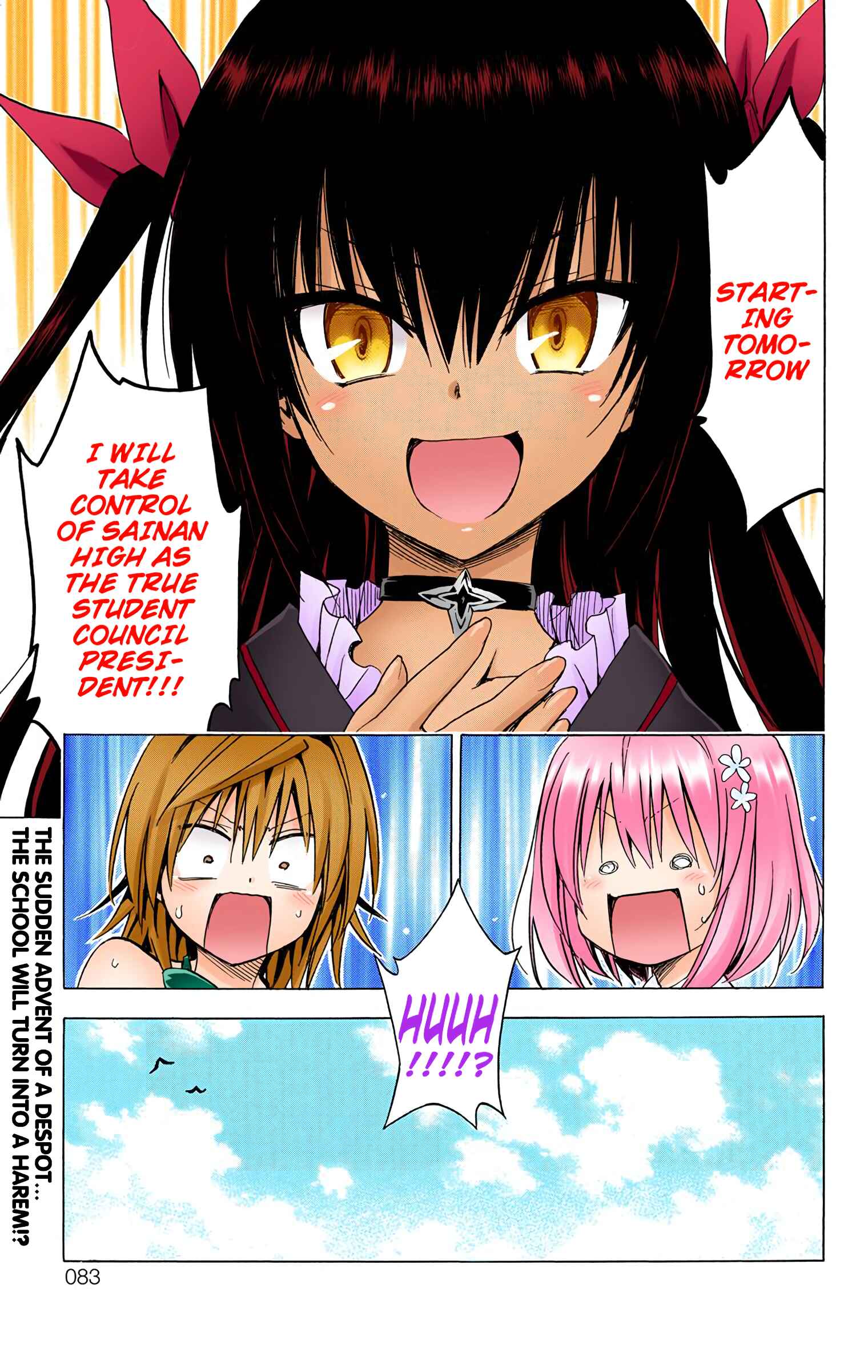 To Love Ru Darkness (Official Colored) Chapter 74 - Page 38