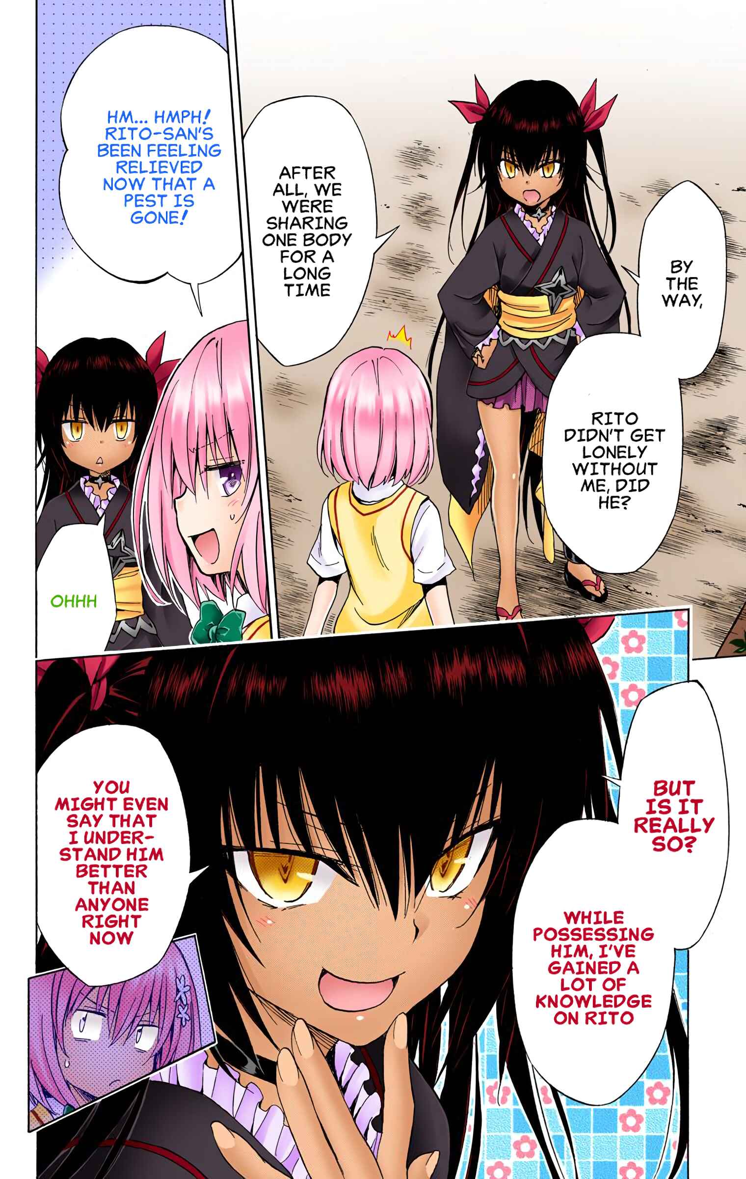To Love Ru Darkness (Official Colored) Chapter 74 - Page 9