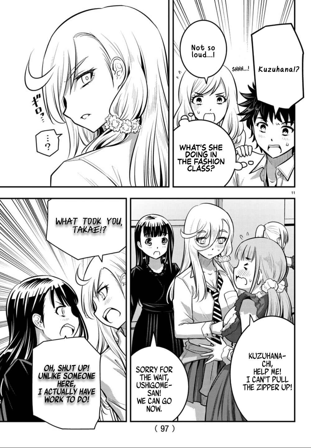 Yankee JK Kuzuhana-chan Chapter 36 - Page 12
