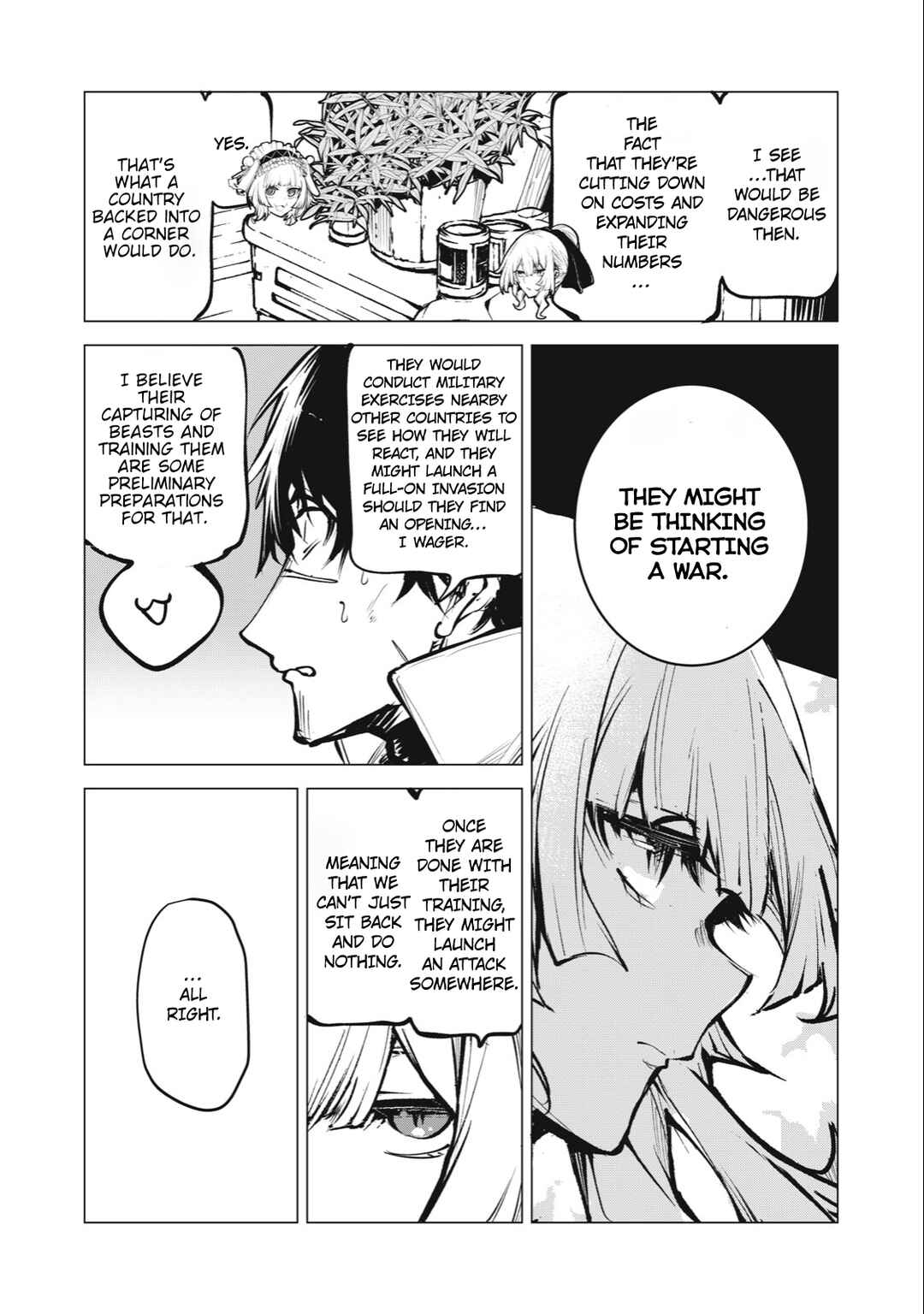Kuni wo Owareta Ryuushi-san, Hirowareta Ringoku de Ukkari Musou Shite Shimau. ~Jakushou Kokka ga Tairiku Saikyou no Ryuu no Rakuen ni Naru made~ Chapter 9 - Page 12