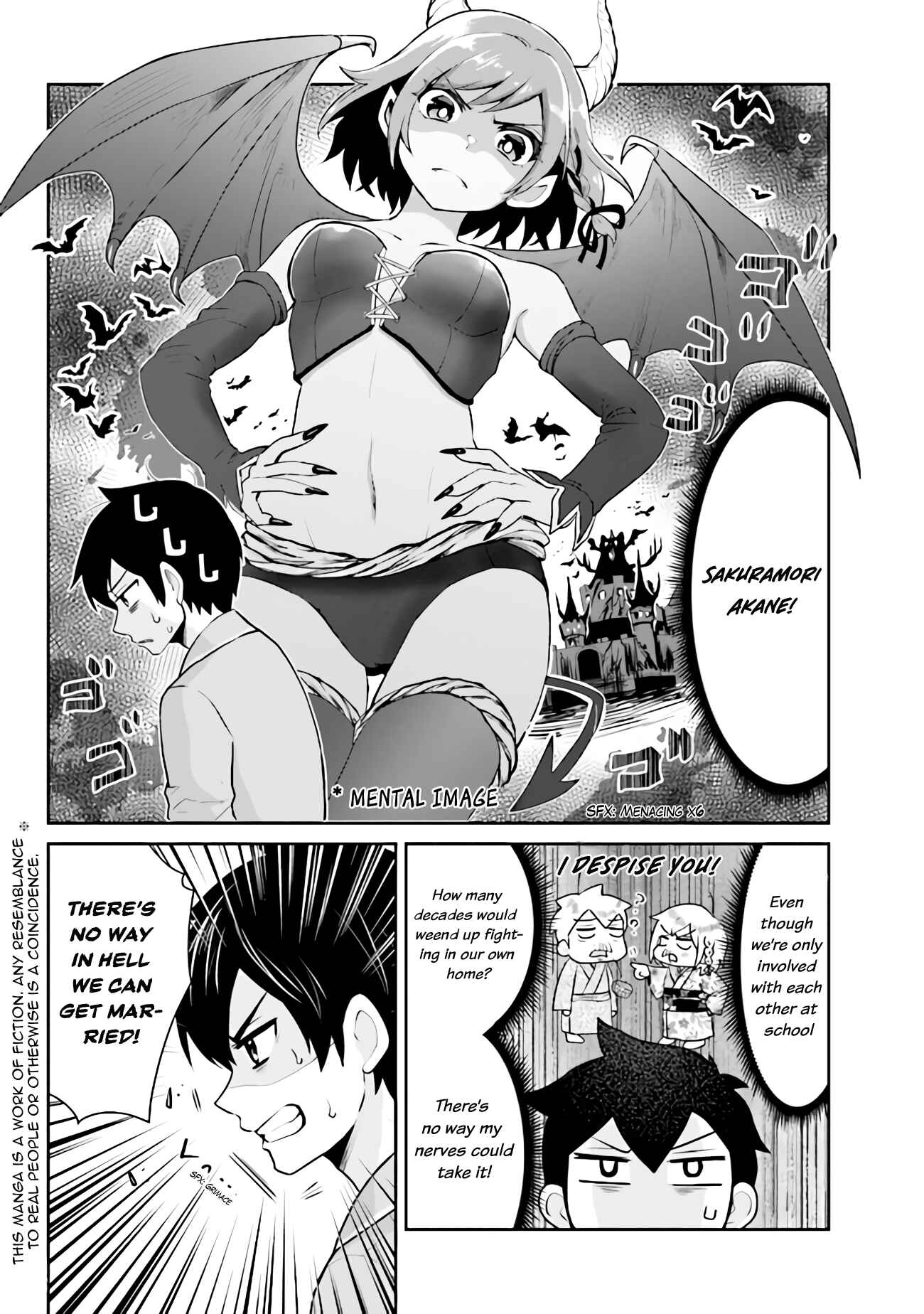 Class no Daikirai na Joshi to Kekkon Suru Koto ni Natta. Chapter 2.1 - Page 4
