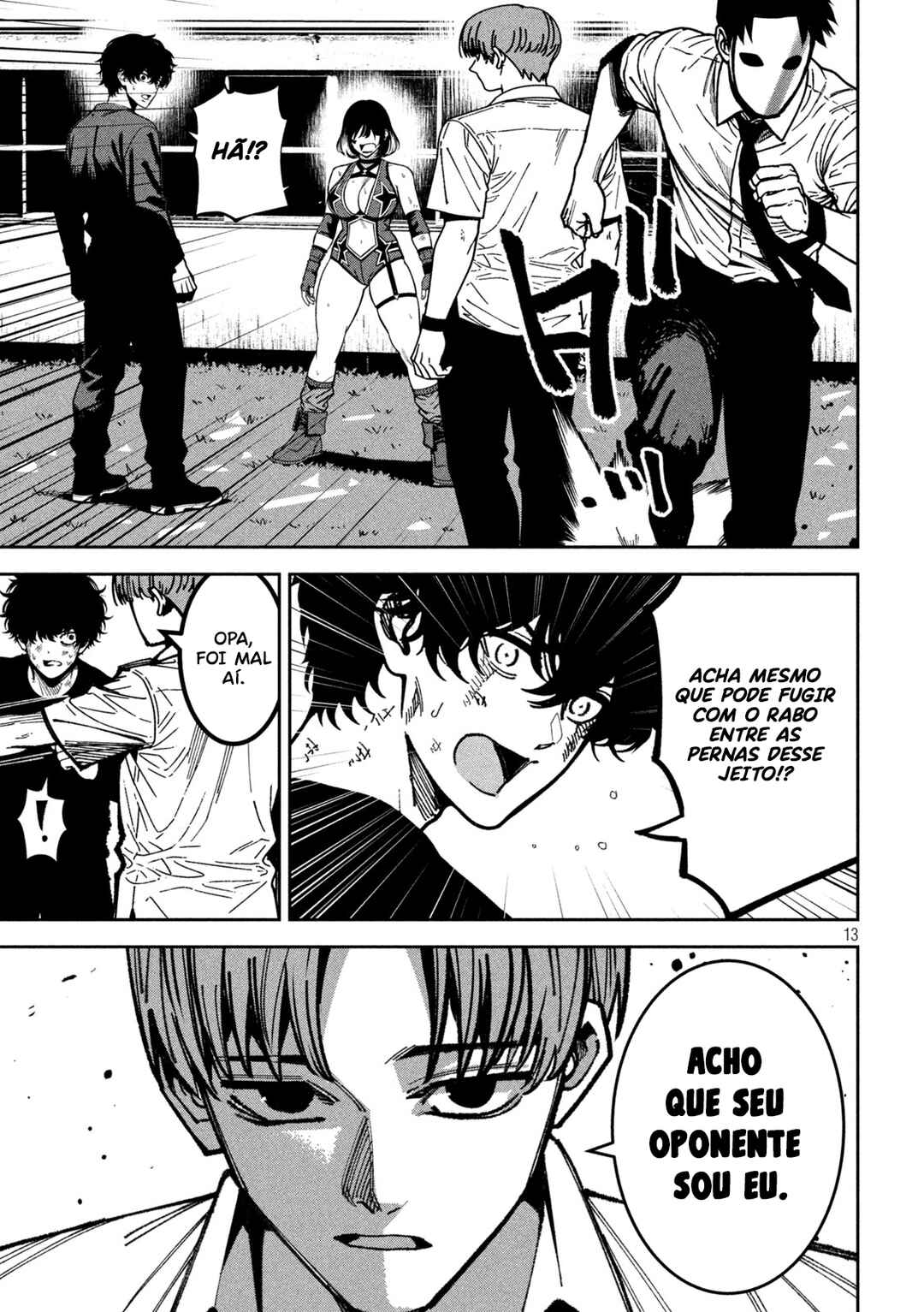 Bouryoku Banzai Chapter 55 - Page 16
