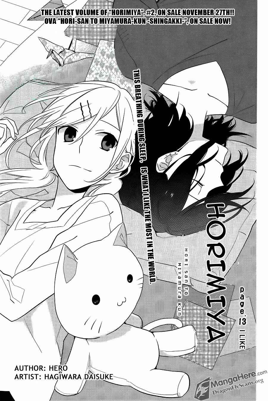 Horimiya Chapter 13 - Page 1