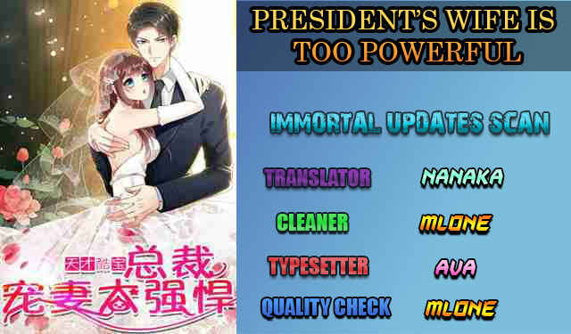 Genius Cool Treasure: President's Wife Is Too Powerful Chapter 14 - Page 1