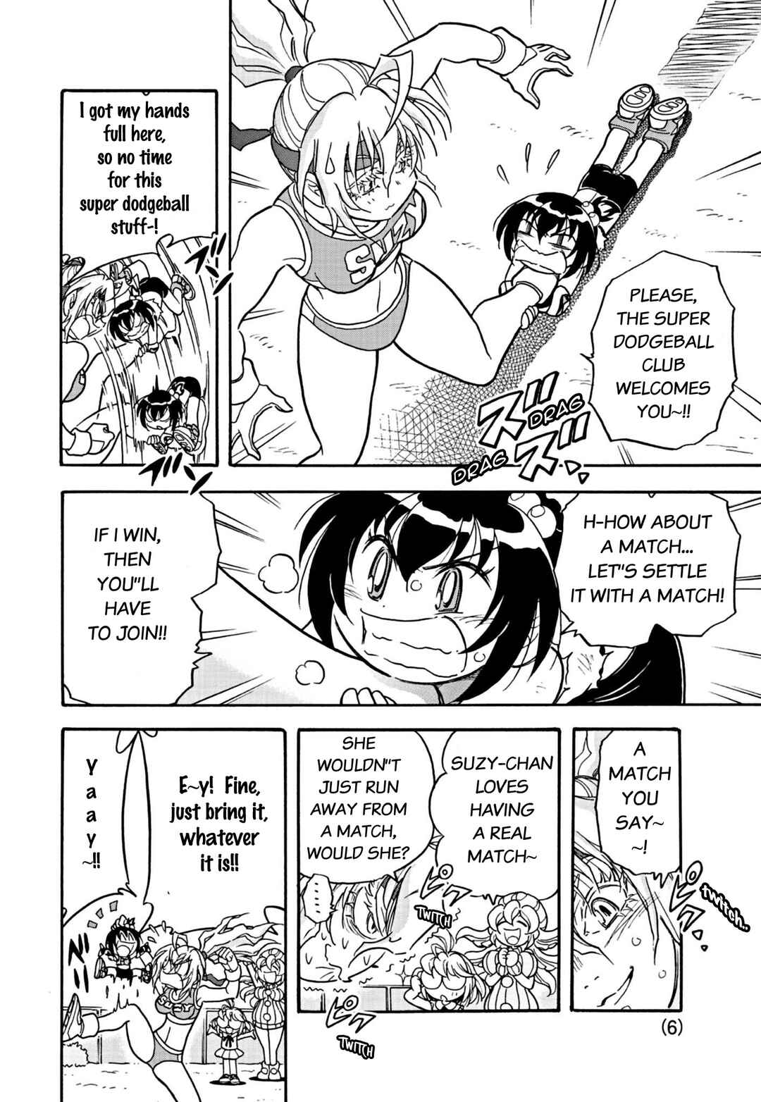 Flaming Fightball Girl Dodge Danko Chapter 3 - Page 6