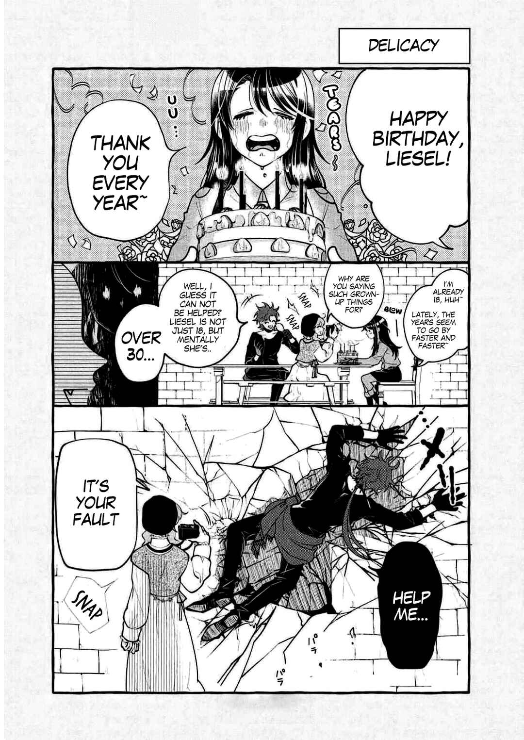 Outaishi-sama, Watashi Kondo Koso Anata ni Korosaretakunain desu! Chapter 28.5 - Page 8