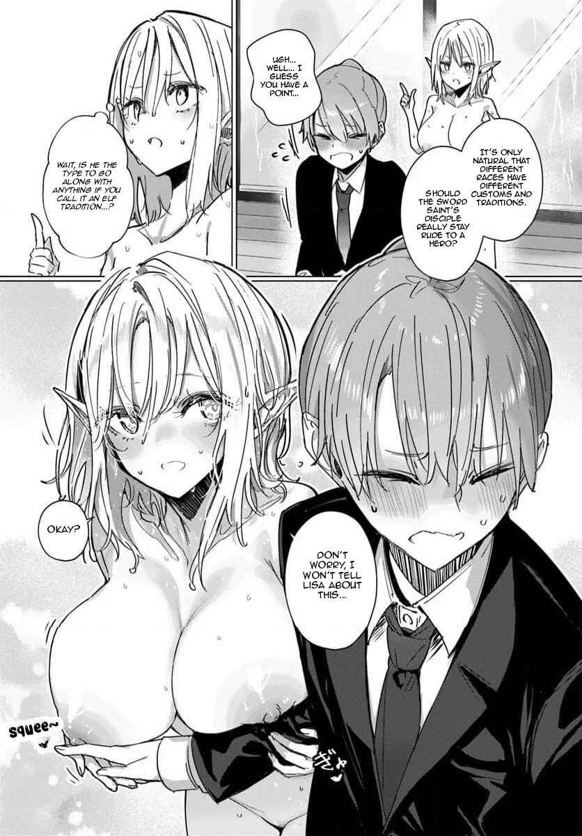 Doukyo Shiteiru Kensei no Onna Shishou ga Kawaisugite Mainichi Shiawase desu Chapter 9.2 - Page 7