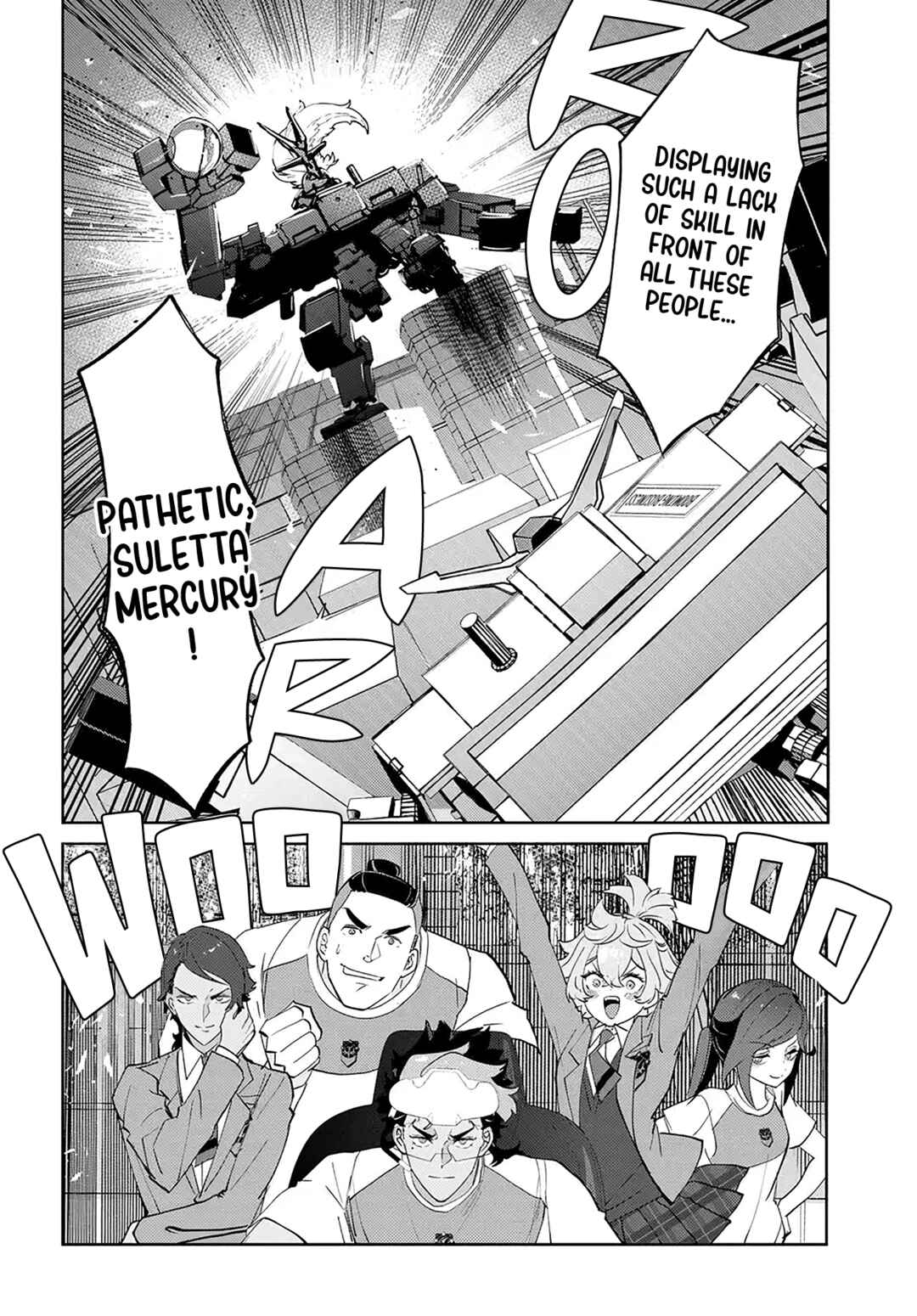 Kidou Senshi Gundam: Suisei no Majo - Seishun Frontier Chapter 5.3 - Page 2