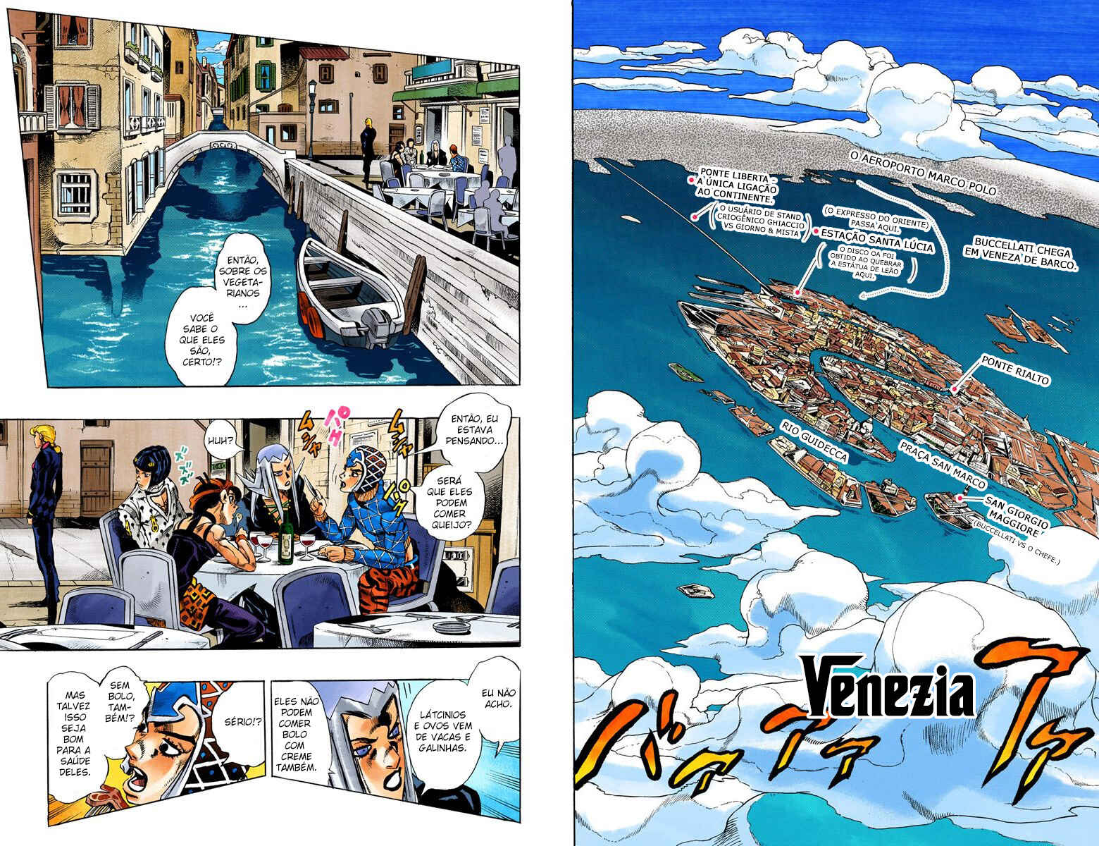 JoJo no Kimyou na Bouken: Part 5 - Ougon no Kaze Color-ban Chapter 85 - Page 1