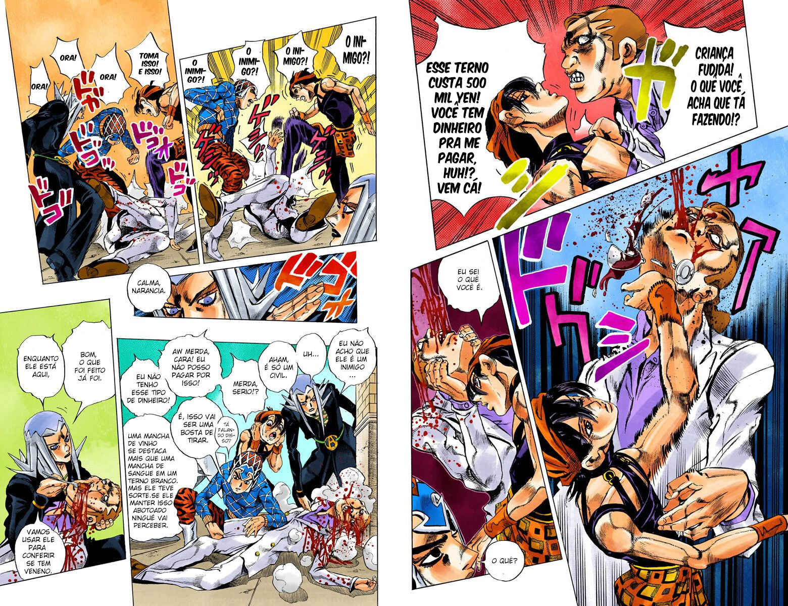 JoJo no Kimyou na Bouken: Part 5 - Ougon no Kaze Color-ban Chapter 85 - Page 3