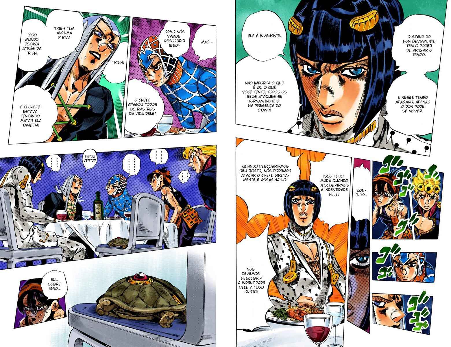 JoJo no Kimyou na Bouken: Part 5 - Ougon no Kaze Color-ban Chapter 85 - Page 5