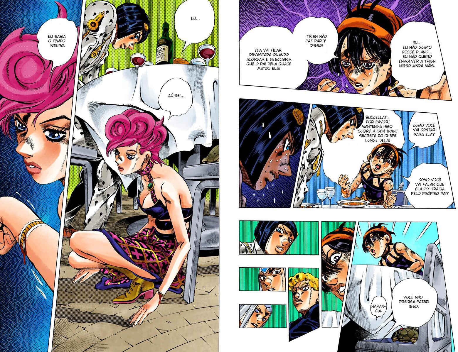 JoJo no Kimyou na Bouken: Part 5 - Ougon no Kaze Color-ban Chapter 85 - Page 6