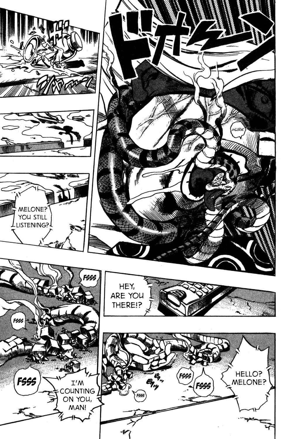 JoJo no Kimyou na Bouken: Part 5 - Ougon no Kaze Chapter 68 - Page 11