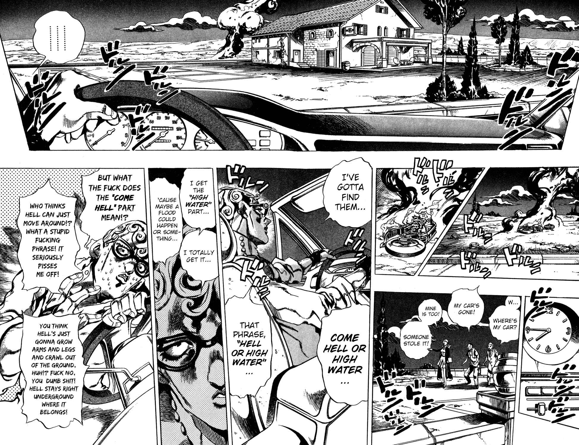 JoJo no Kimyou na Bouken: Part 5 - Ougon no Kaze Chapter 68 - Page 5