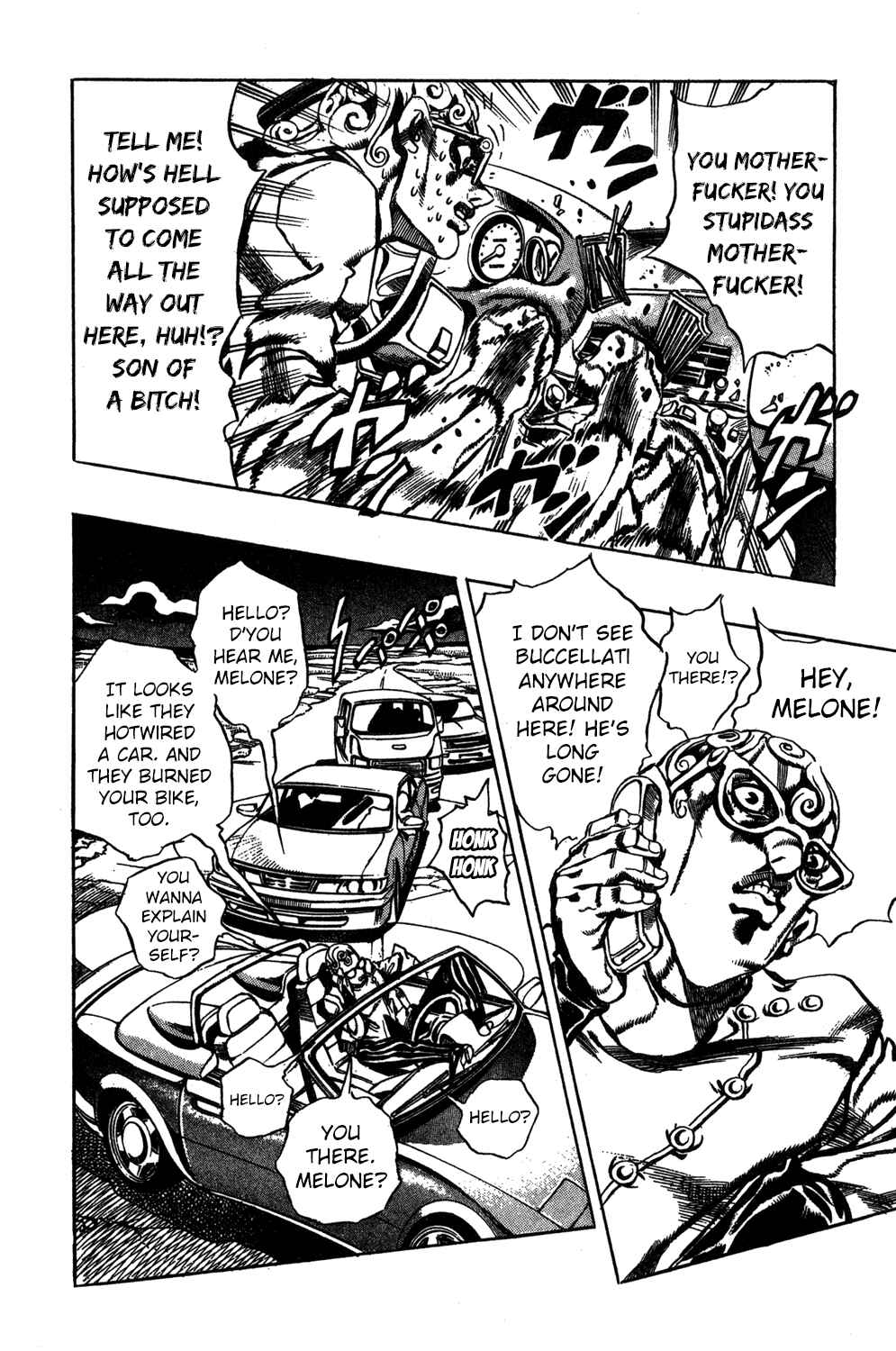 JoJo no Kimyou na Bouken: Part 5 - Ougon no Kaze Chapter 68 - Page 6