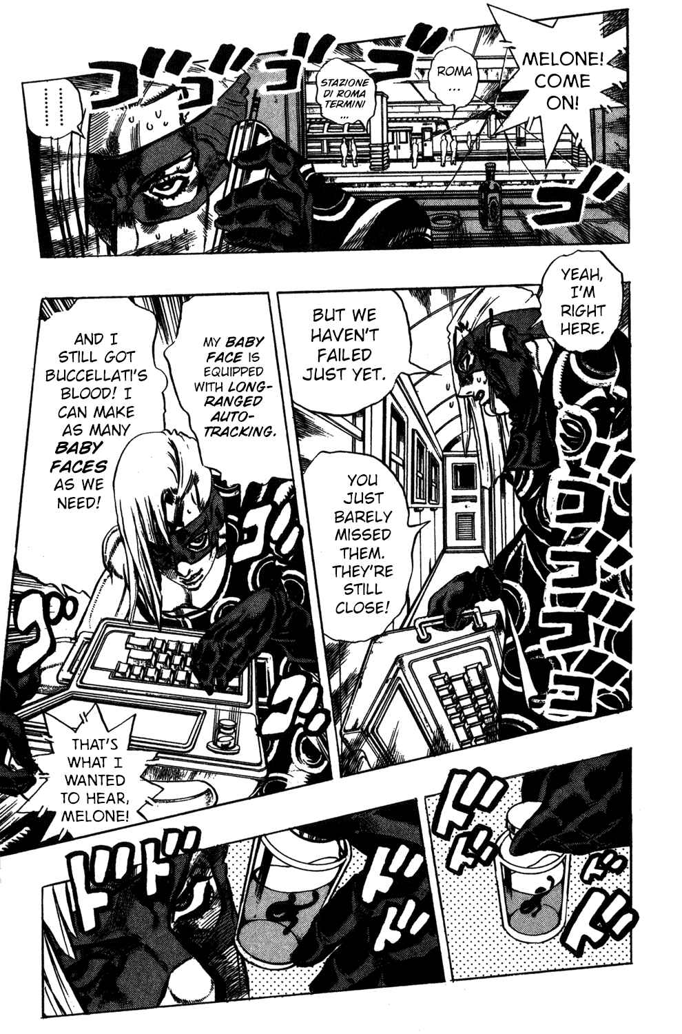 JoJo no Kimyou na Bouken: Part 5 - Ougon no Kaze Chapter 68 - Page 7