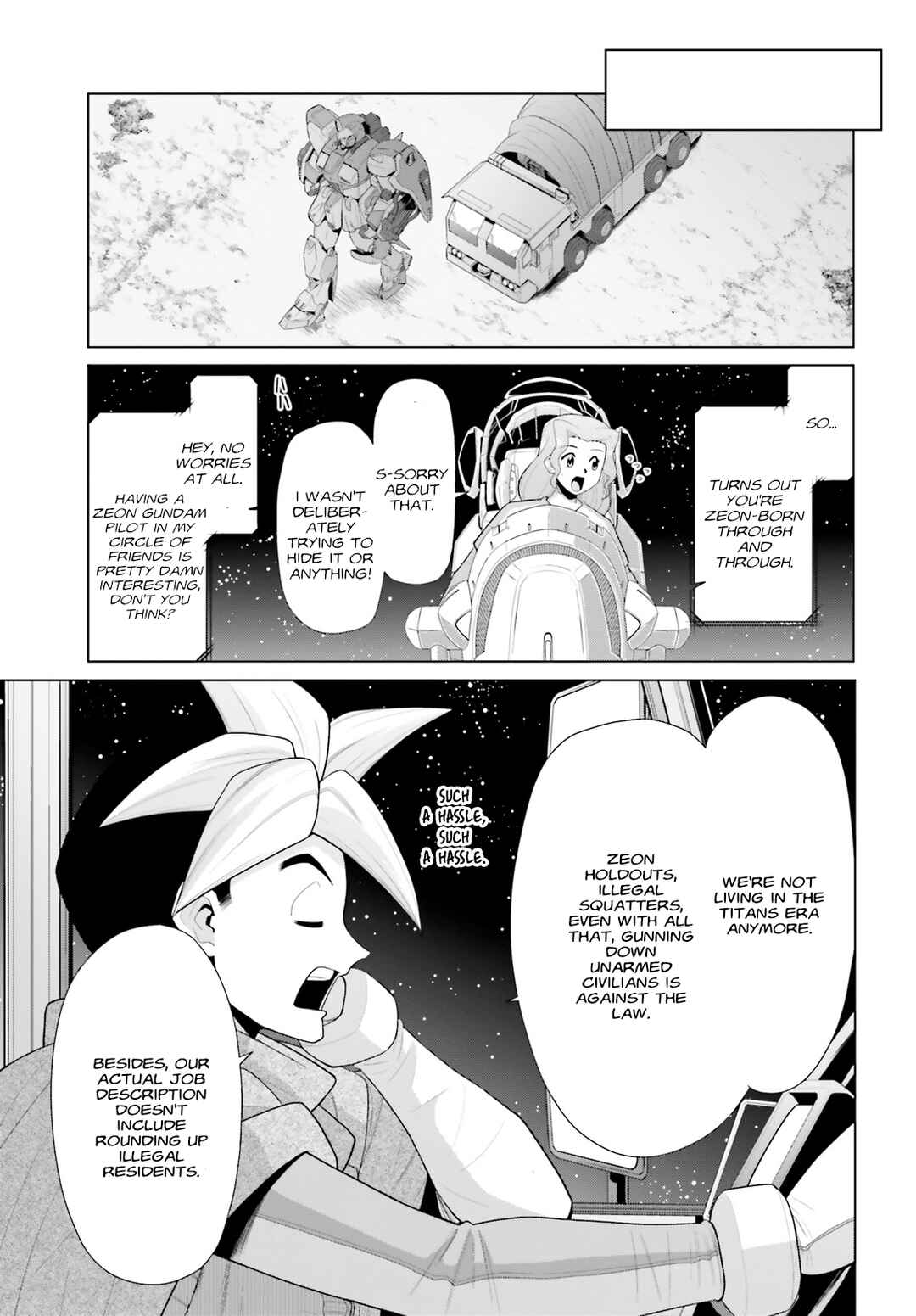 Mobile Suit Gundam F90: Cluster Chapter 13 - Page 3