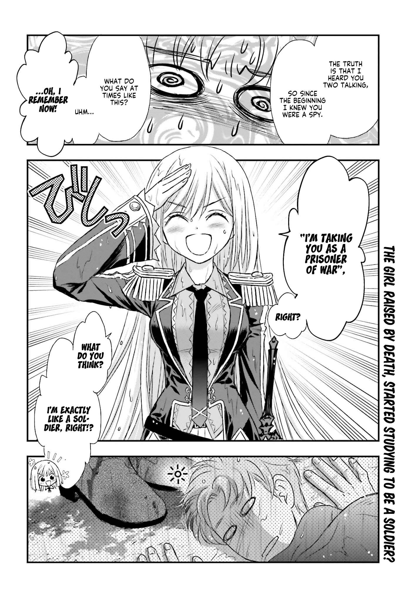 Shinigami ni Sodaterareta Shoujo wa Shikkoku no Tsurugi o Mune ni Idaku Chapter 2 - Page 35