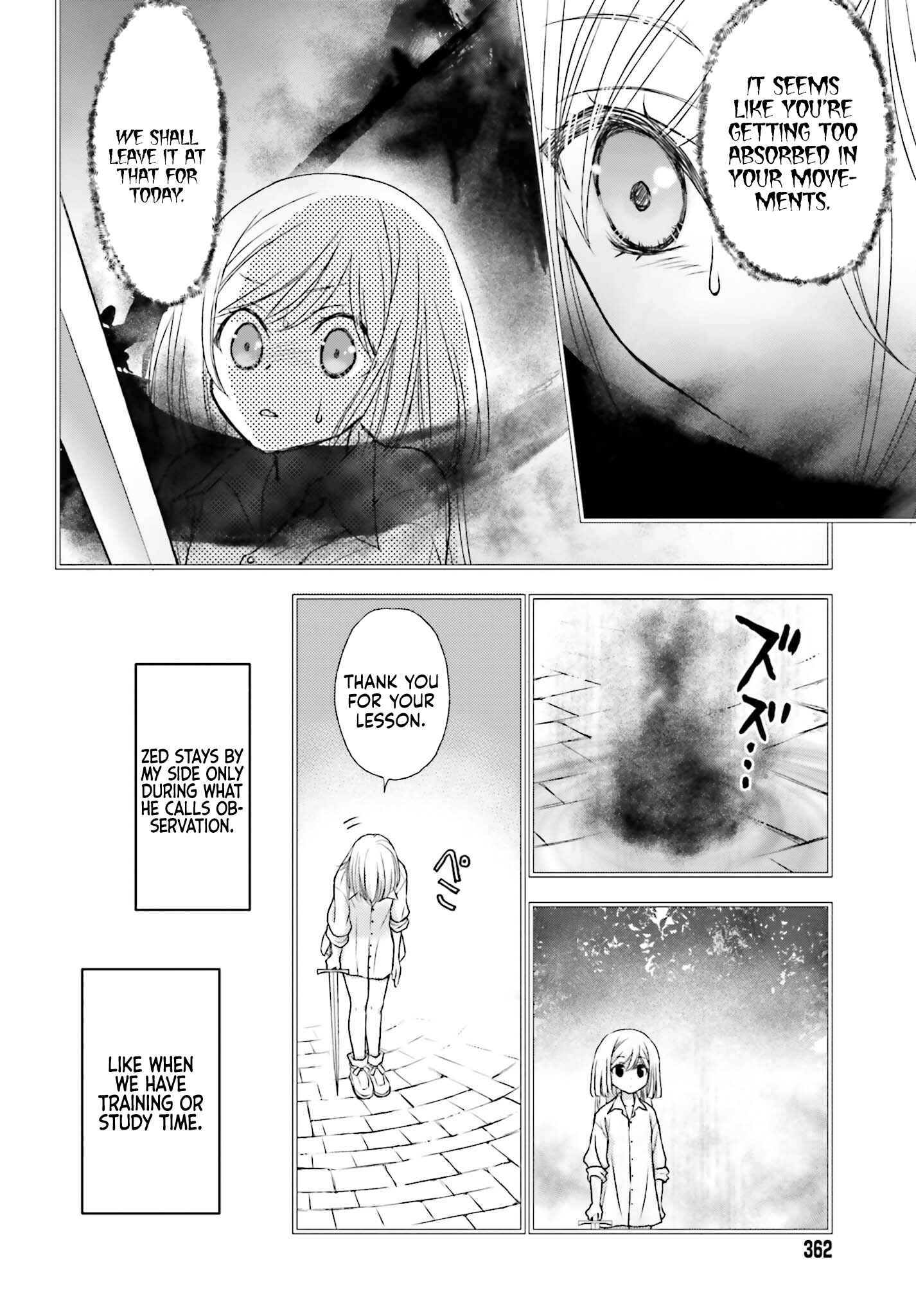 Shinigami ni Sodaterareta Shoujo wa Shikkoku no Tsurugi o Mune ni Idaku Chapter 2 - Page 5
