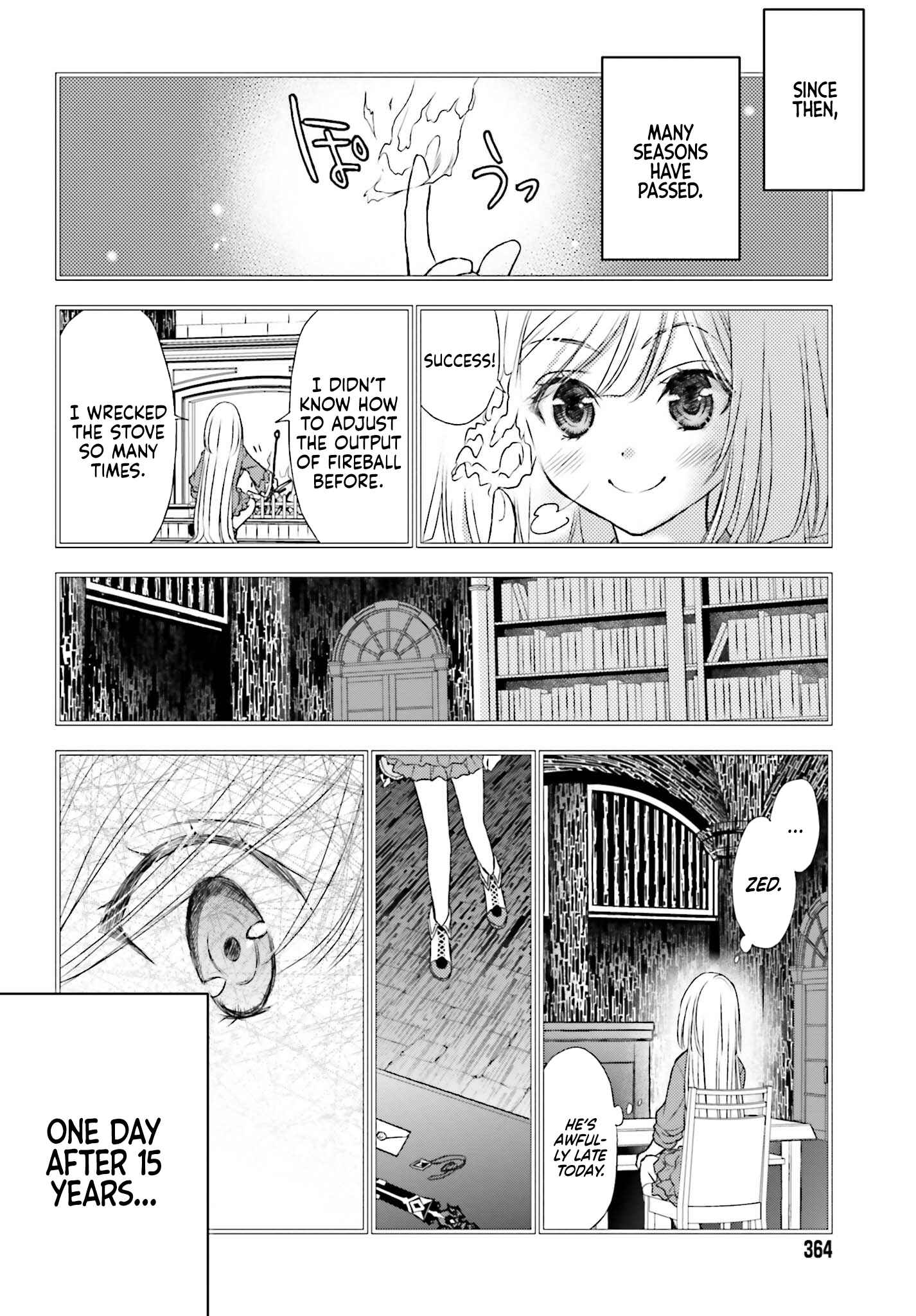 Shinigami ni Sodaterareta Shoujo wa Shikkoku no Tsurugi o Mune ni Idaku Chapter 2 - Page 7