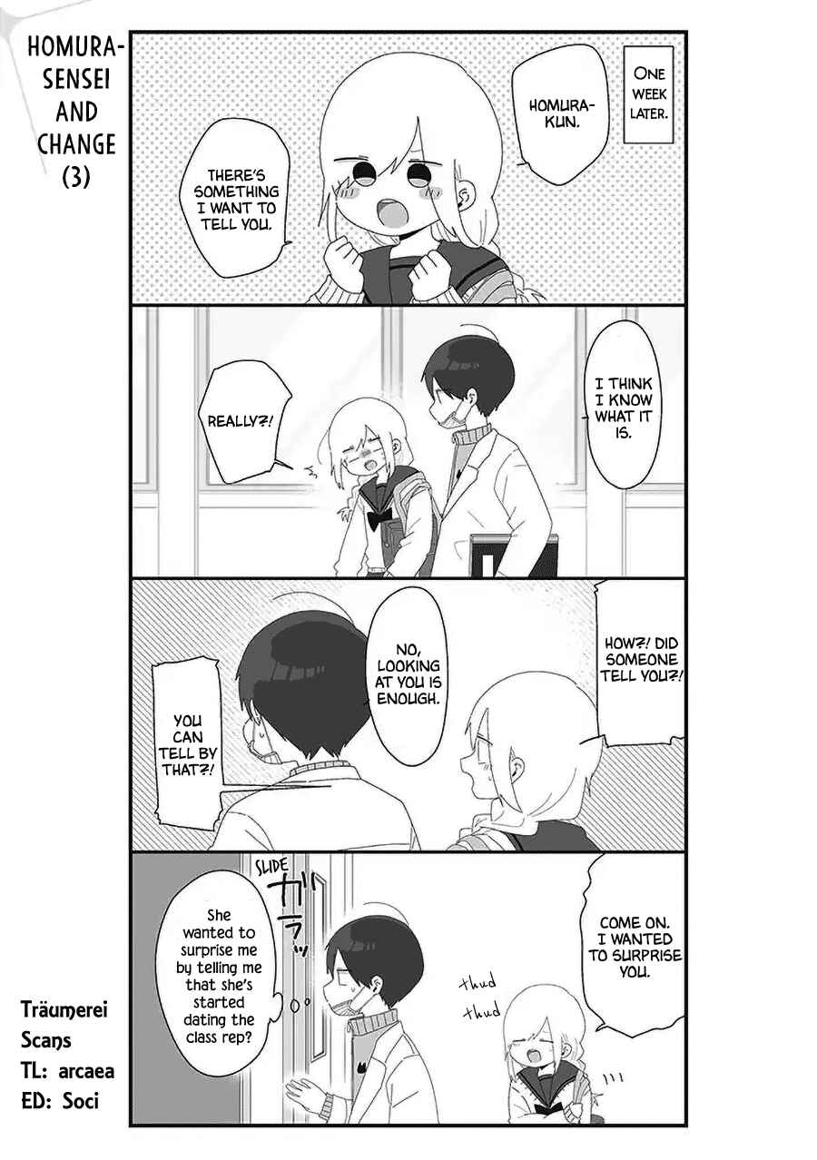 Homura-sensei Is Probably Unpopular Chapter 62 - Page 1