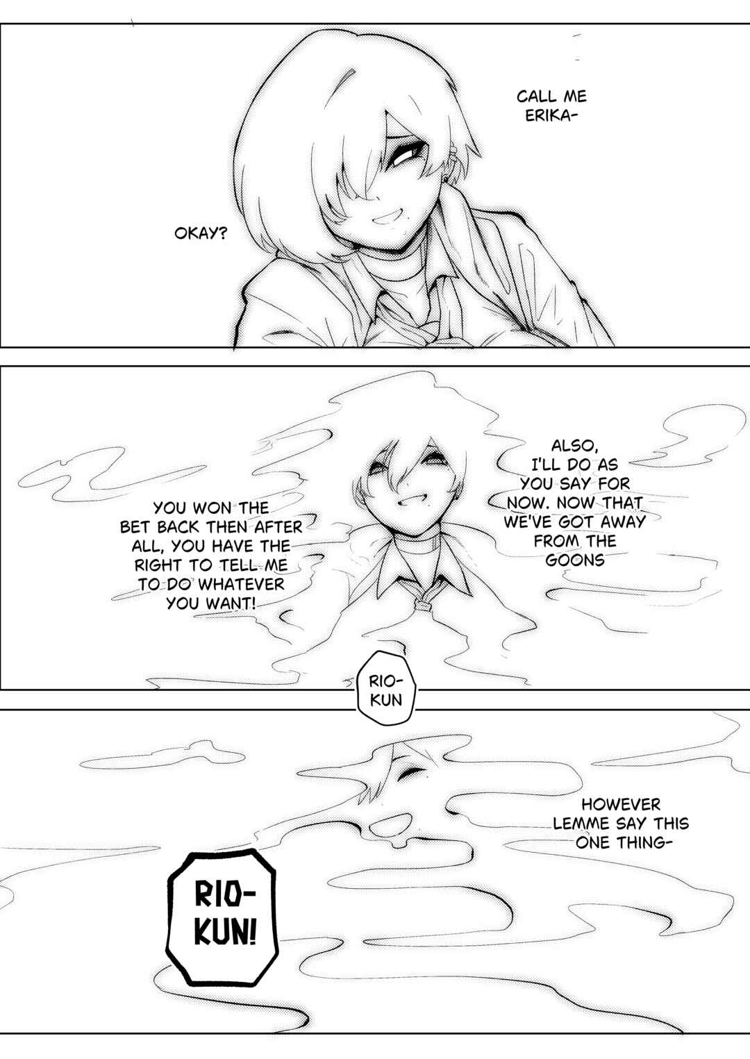 Erika Won't Back Down Chapter 4 - Page 1
