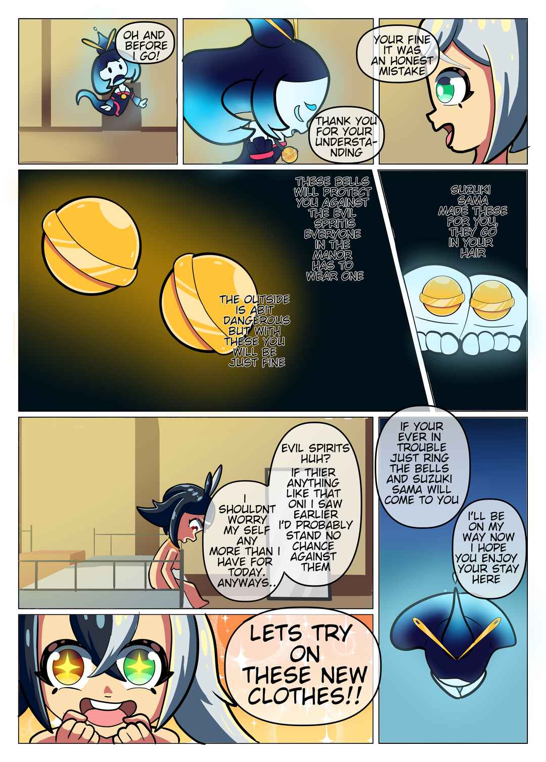 Isekai Amulet  Hanako-Sama Chapter 3 - Page 16