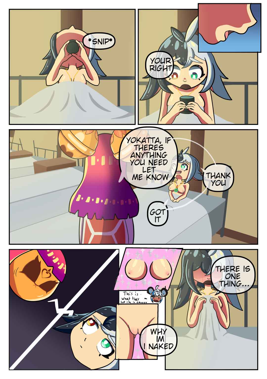 Isekai Amulet  Hanako-Sama Chapter 3 - Page 9